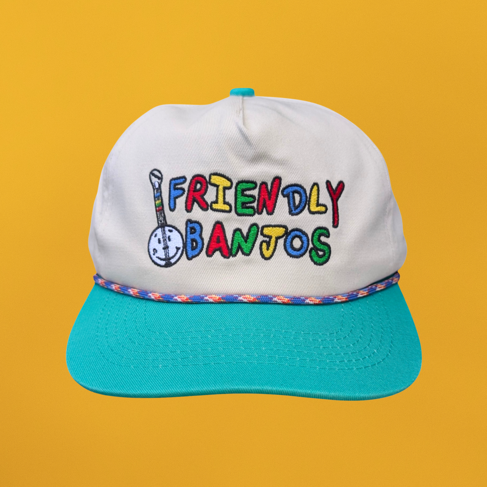The "Friendly Banjos" Retro Rope Hat