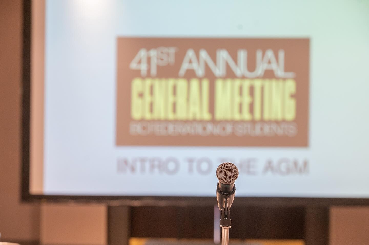 We&rsquo;re excited to welcome so many smiling faces to our 41st Annual General Meeting this weekend! Delegates will hear from speakers and take part in workshops to discuss current issues facing students.