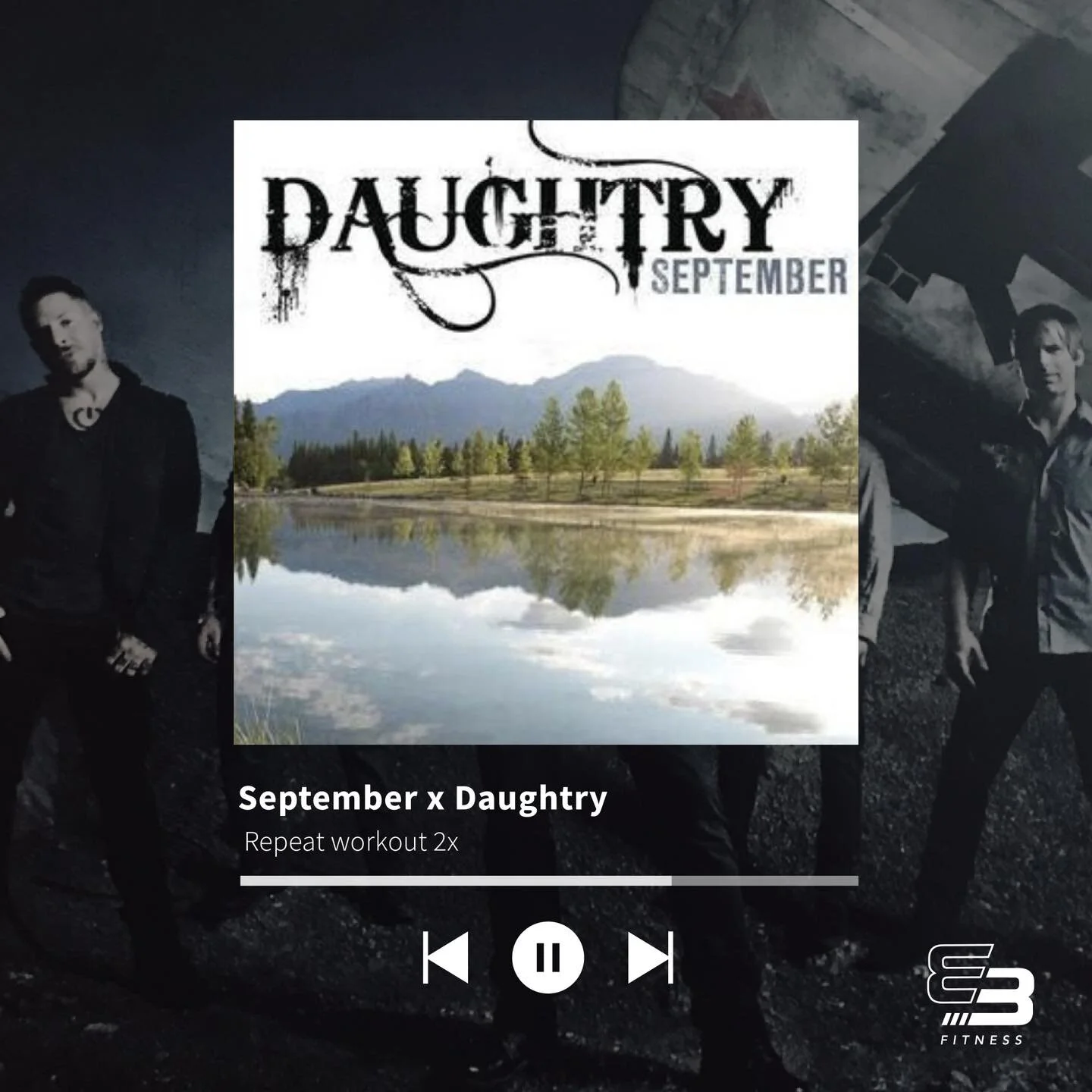 Last one on the playlist :: Daughtery - September

Do 2 rounds + let us know how it was‼️