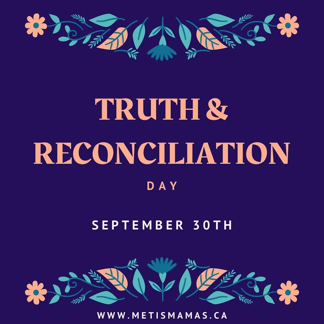 Today - we honour those who never came home, we honour the survivors and their families ❤️ #truthandreconciliation #orangeshirtday #metismamas