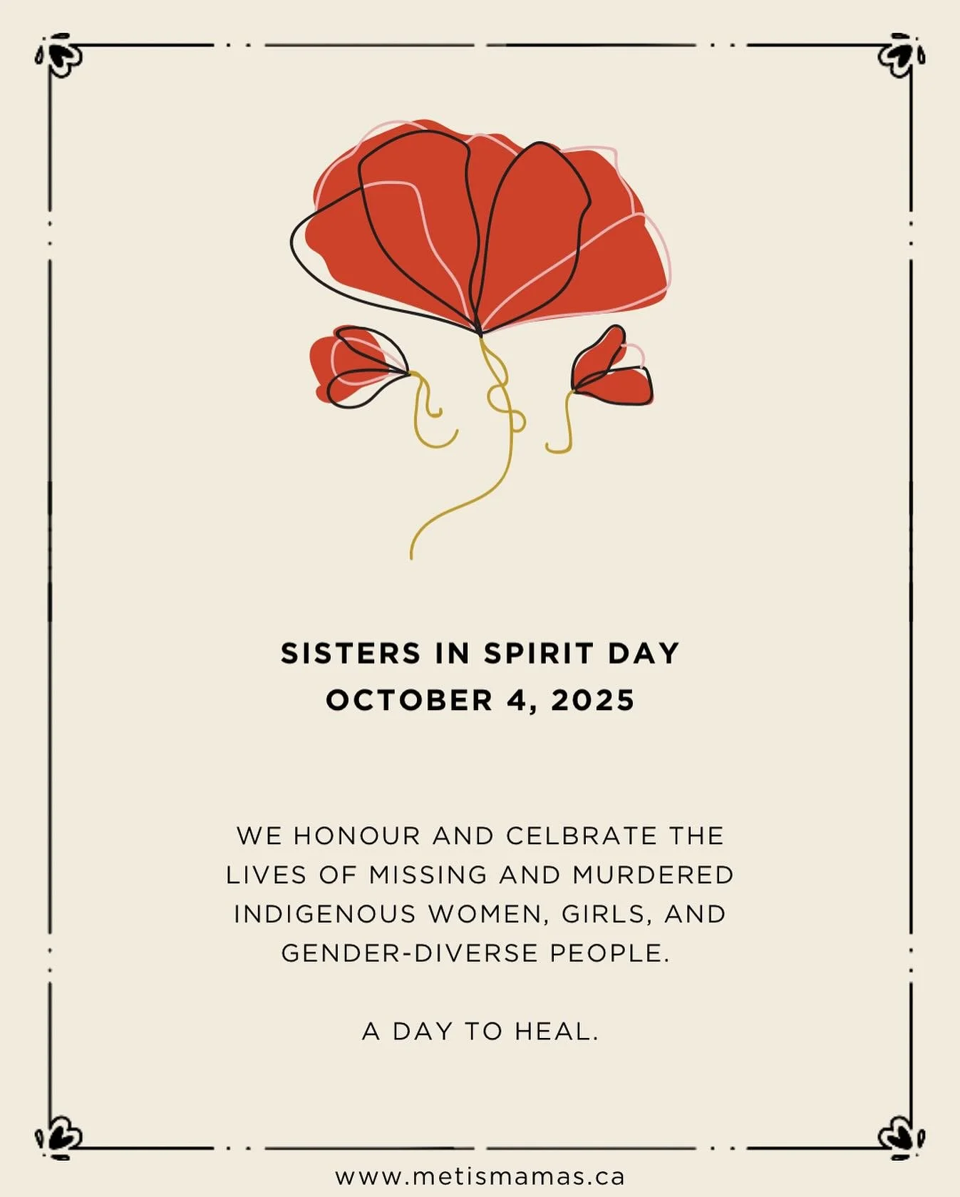 A day to heal ❤️ #sistersinspirit
