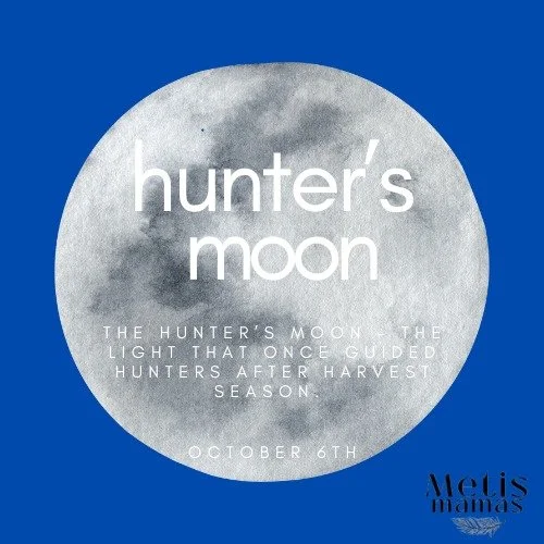 Hunter's Moon tonight - and it is also the first supermoon of 2025!

#metis
#metismamas
#indigenous
#indigenouswomen
#abmetisproud
#fullmoonnight
#huntersmoon 
#supermoon