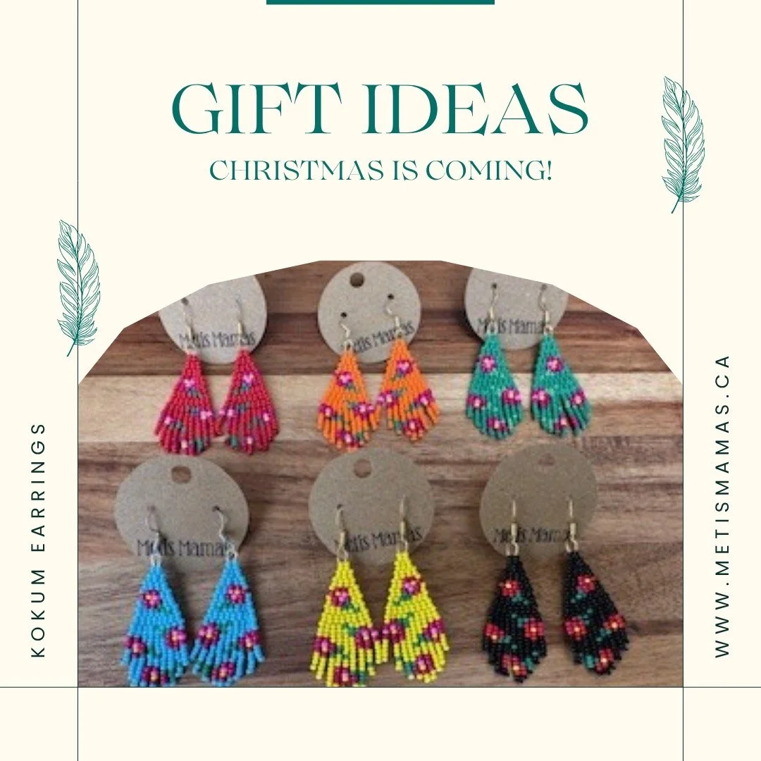 Christmas is coming - and we're already starting to think about gifts! Have you started your Christmas shopping already? 😮

#metis
#metismamas
#indigenous
#indigenouswomen
#abmetisproud
#giftideas 
#christmasiscoming🎄