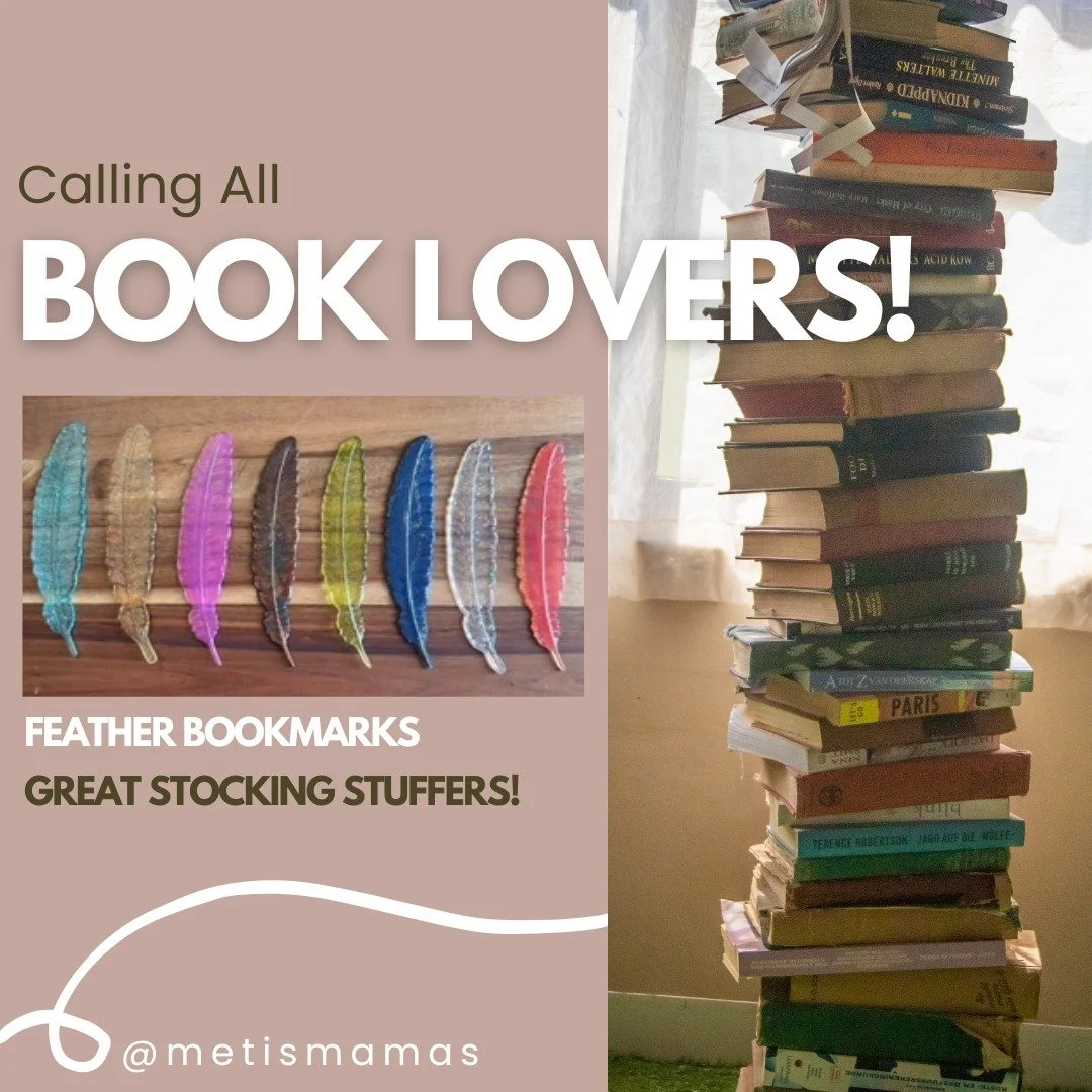 Yes - we are already thinking of stocking stuffers!

#metis
#metismamas
#indigenous
#indigenouswomen
#abm&eacute;tisproud
#booksbooksbooks 
#ilikebigbooksandicannotlie 
#stockingstuffers