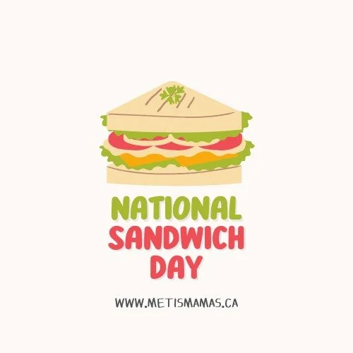 Everyone loves a good sandwich 😊

#metis
#metismamas
#indigenous
#indigenouswomen
#abmetisproud 
#sandwichday