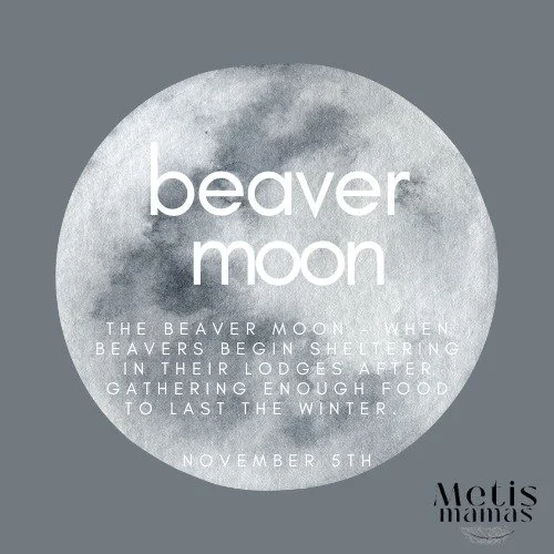 Beaver Moon - November 5th.

#metis
#metismamas
#indigenous
#indigenouswomen
#abmetisproud
#beavermoon
#fullmoon