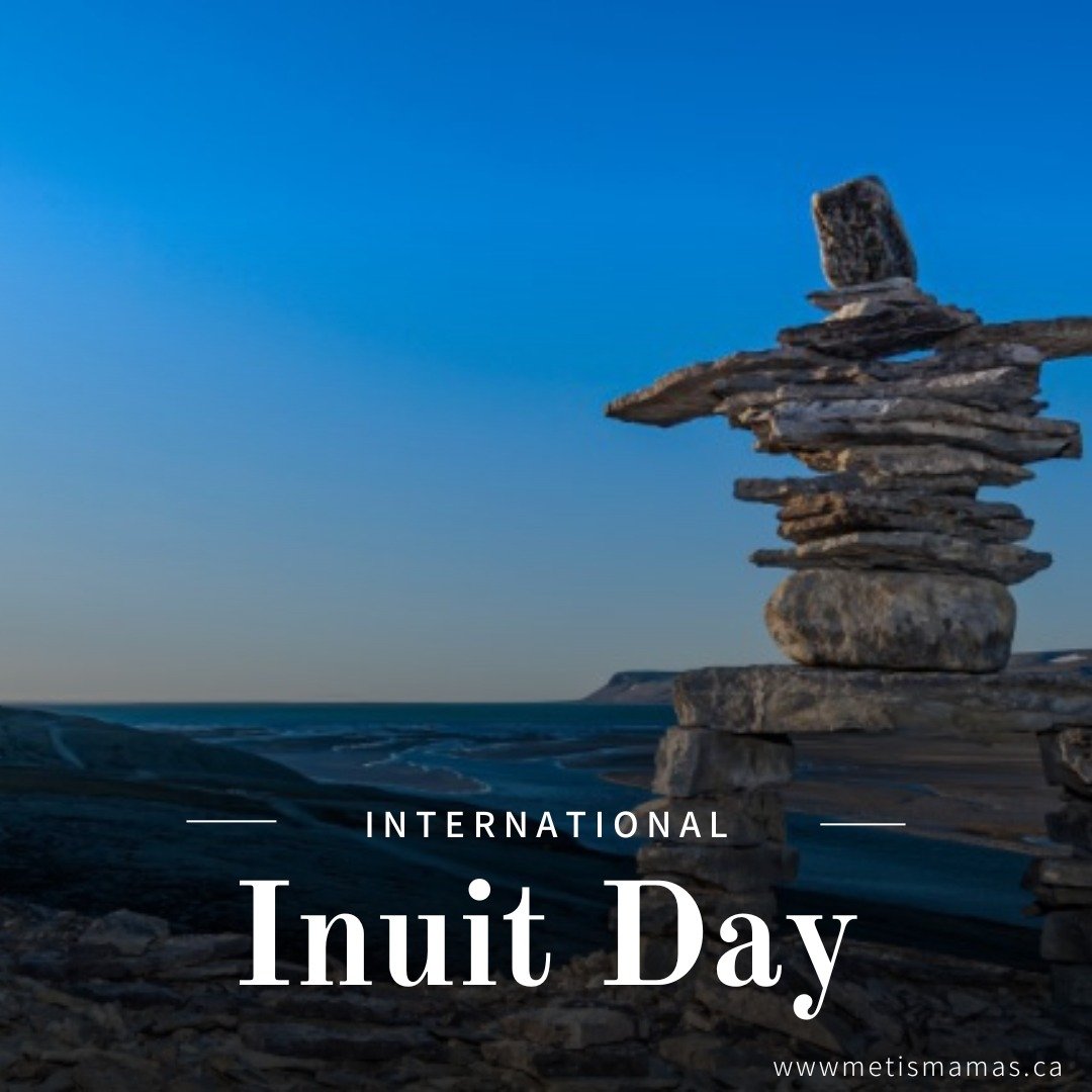 A day to honour the culture, languages, and voices of Inuit people ❤️

#metis 
#metismamas
#indigenous 
#indigenouswomen
#abmetisproud 
#inuit 
#inuitday