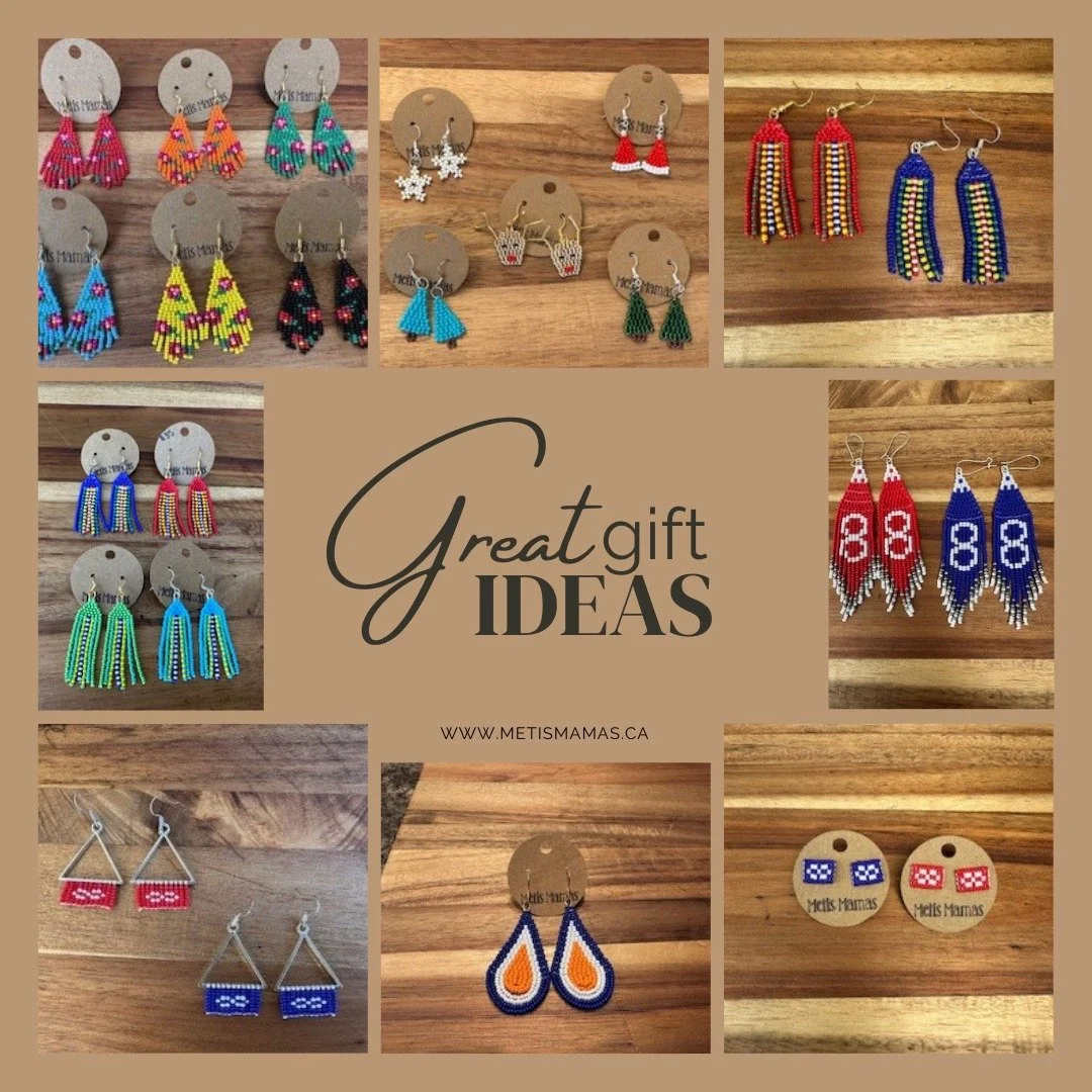 Looking for a special handmade Christmas gift? Check us out at www.metismamas.ca or send us a message here!

#metis
#metismamas
#indigenous
#indigenouswomen
#abmetisproud
#christmasgifts🎁 
#handmade