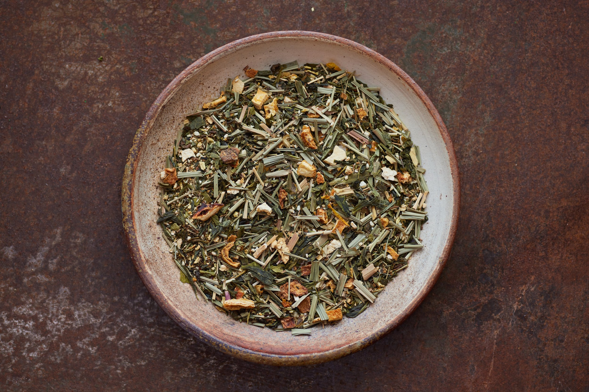 Lemon Ginseng Green Tea