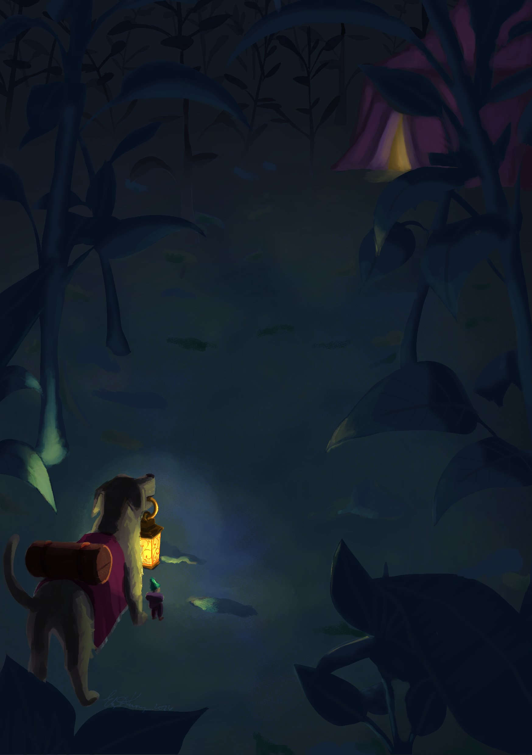 "Lost In The Forest" - Clip Studio