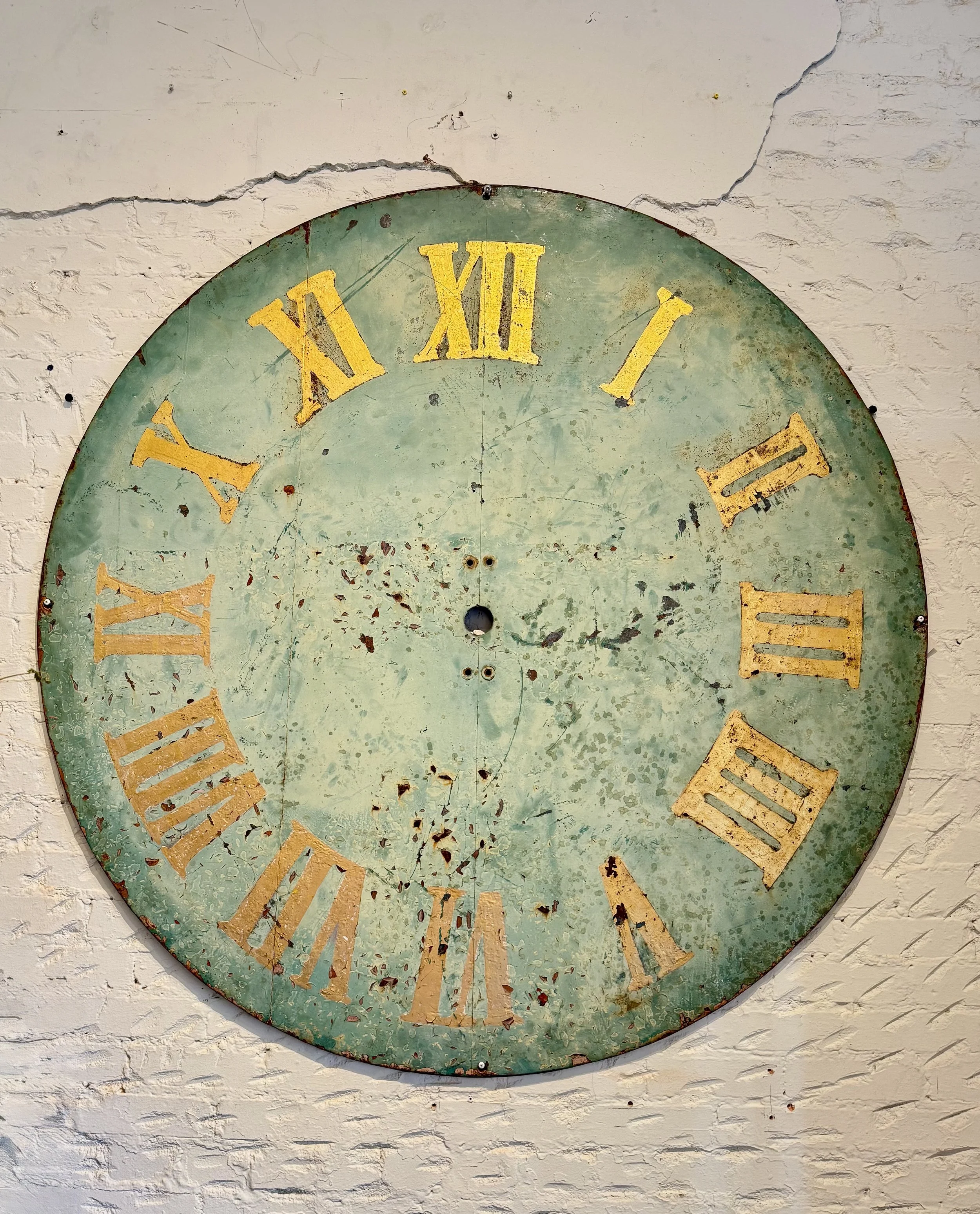 Tower Clock

French circa 1800s
55" round
$3,695