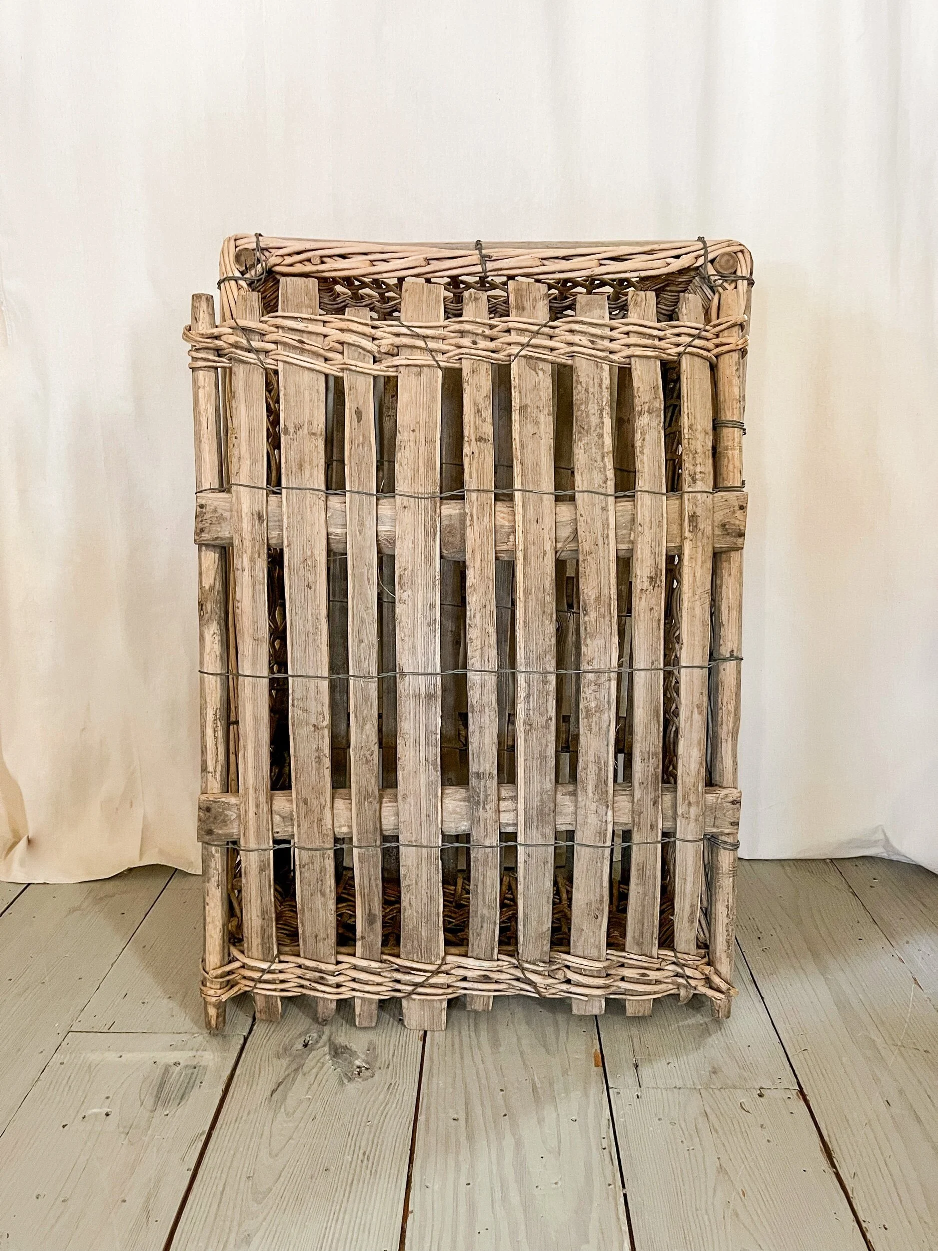 Bird Crate

French market bird carrying crate
Early 1900s
$535