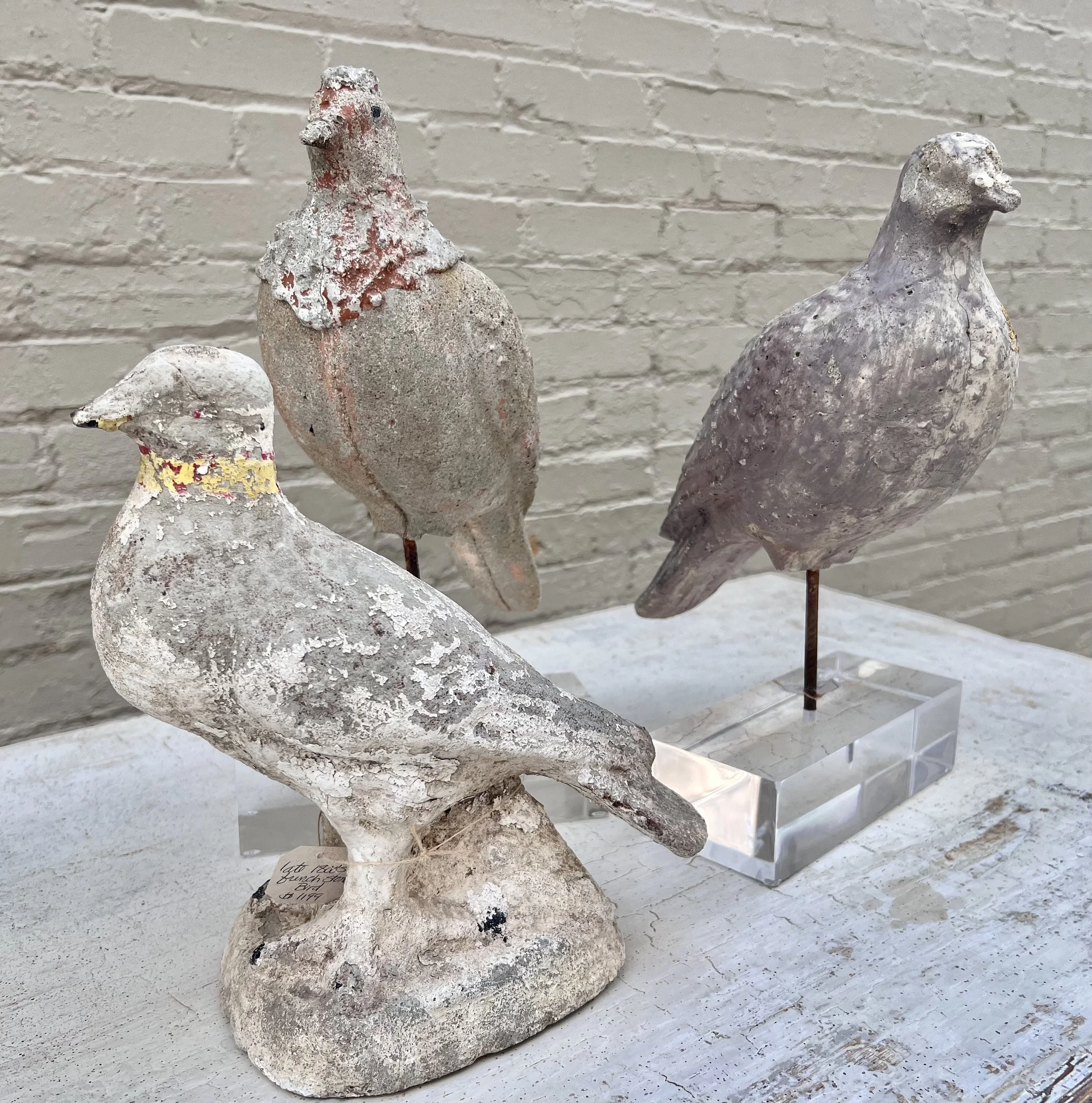 French Stone Birds

France, Late 19th C.
$1,199/ea
