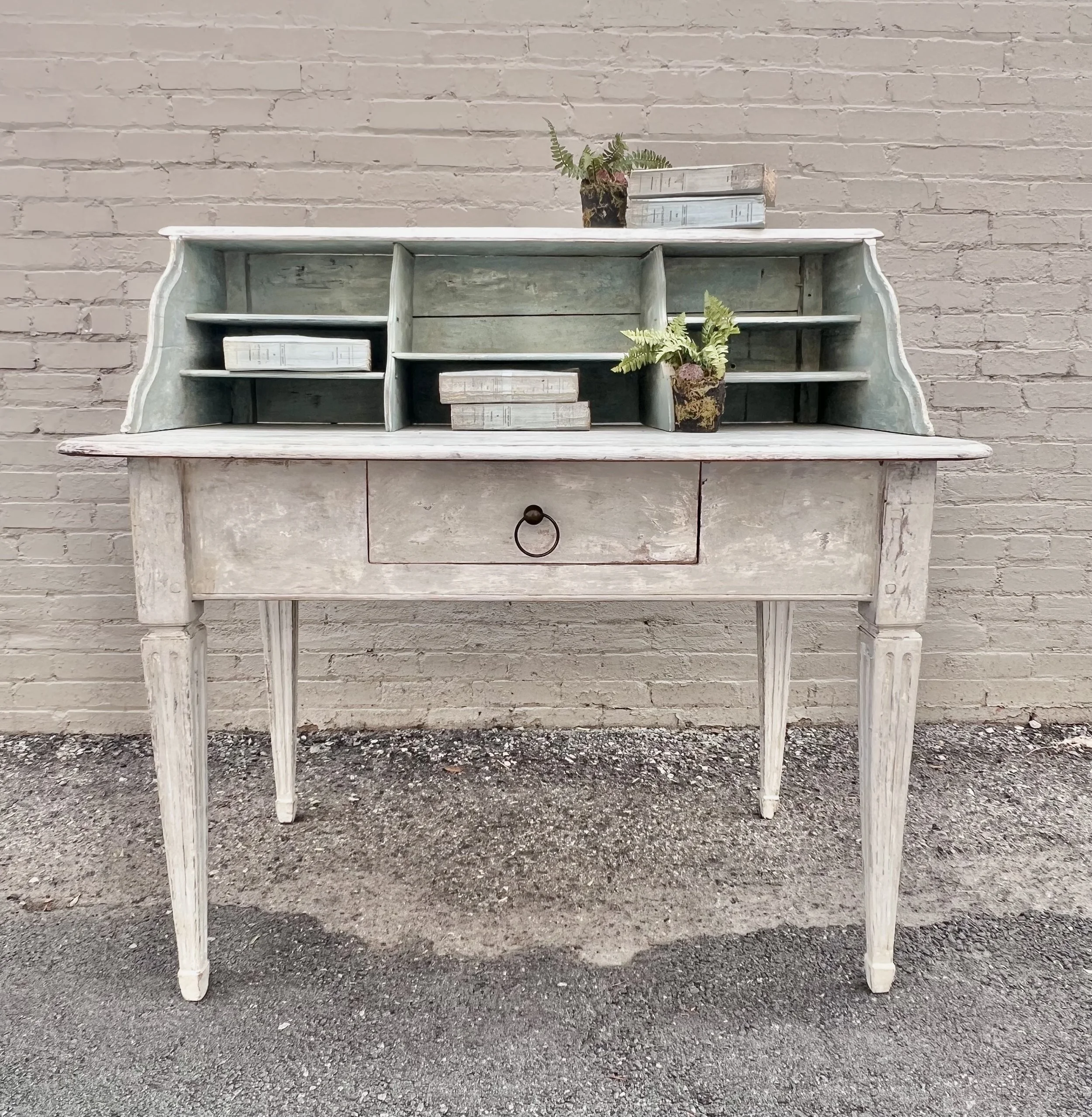 Blue Swedish Desk

Sweden, 18th C
