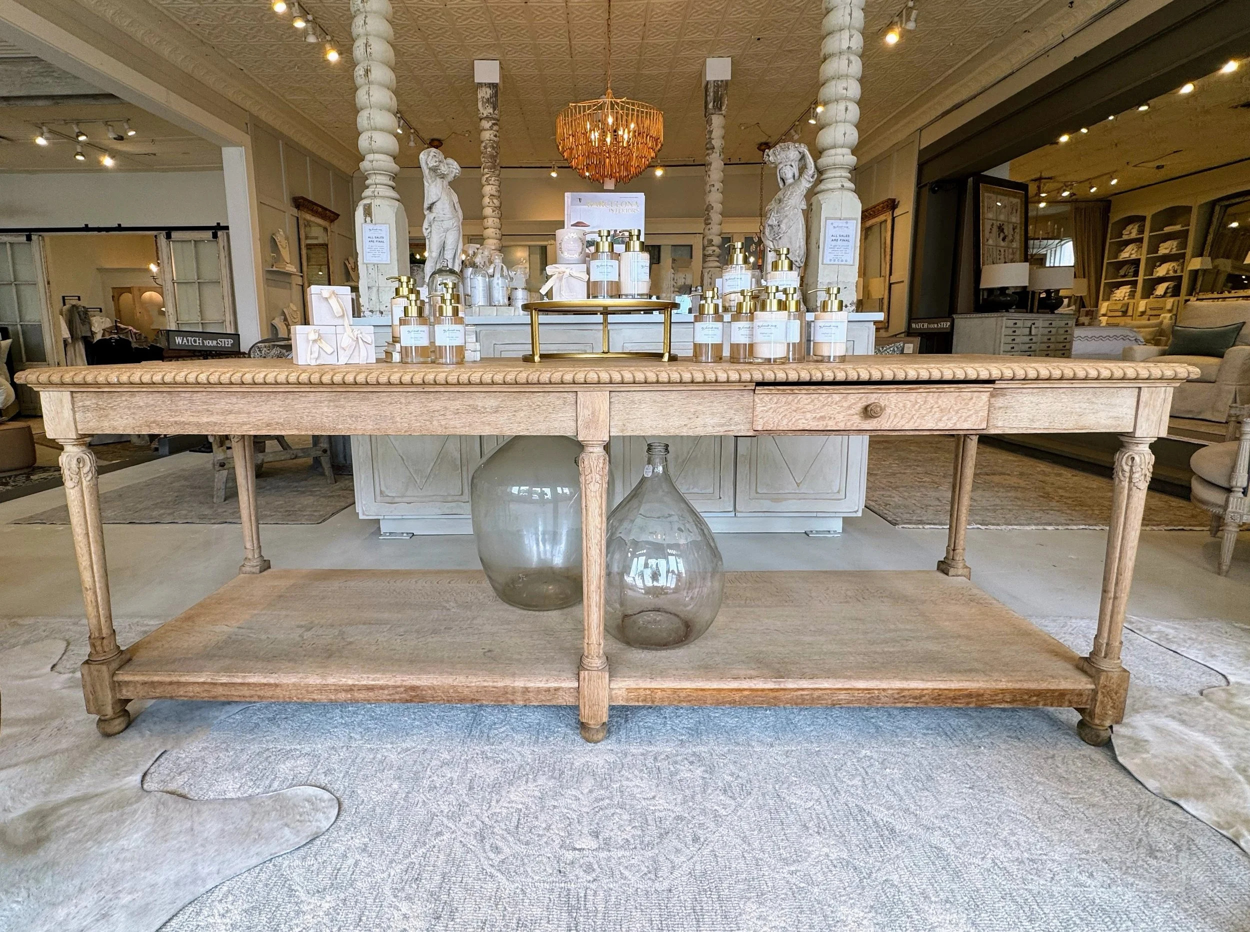 Drapers Table

France circa 1800s
Parquet top
98w 38.5h 29.5d
$6,988