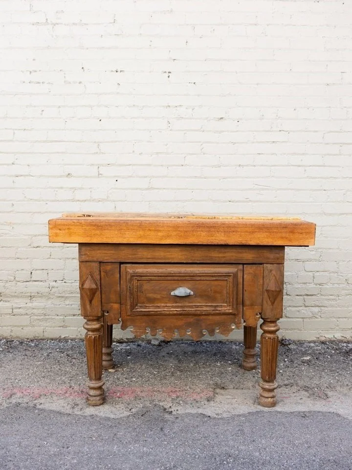 Butcher's Table

French billot circa 1700s
33h 43w 24d
$2,795