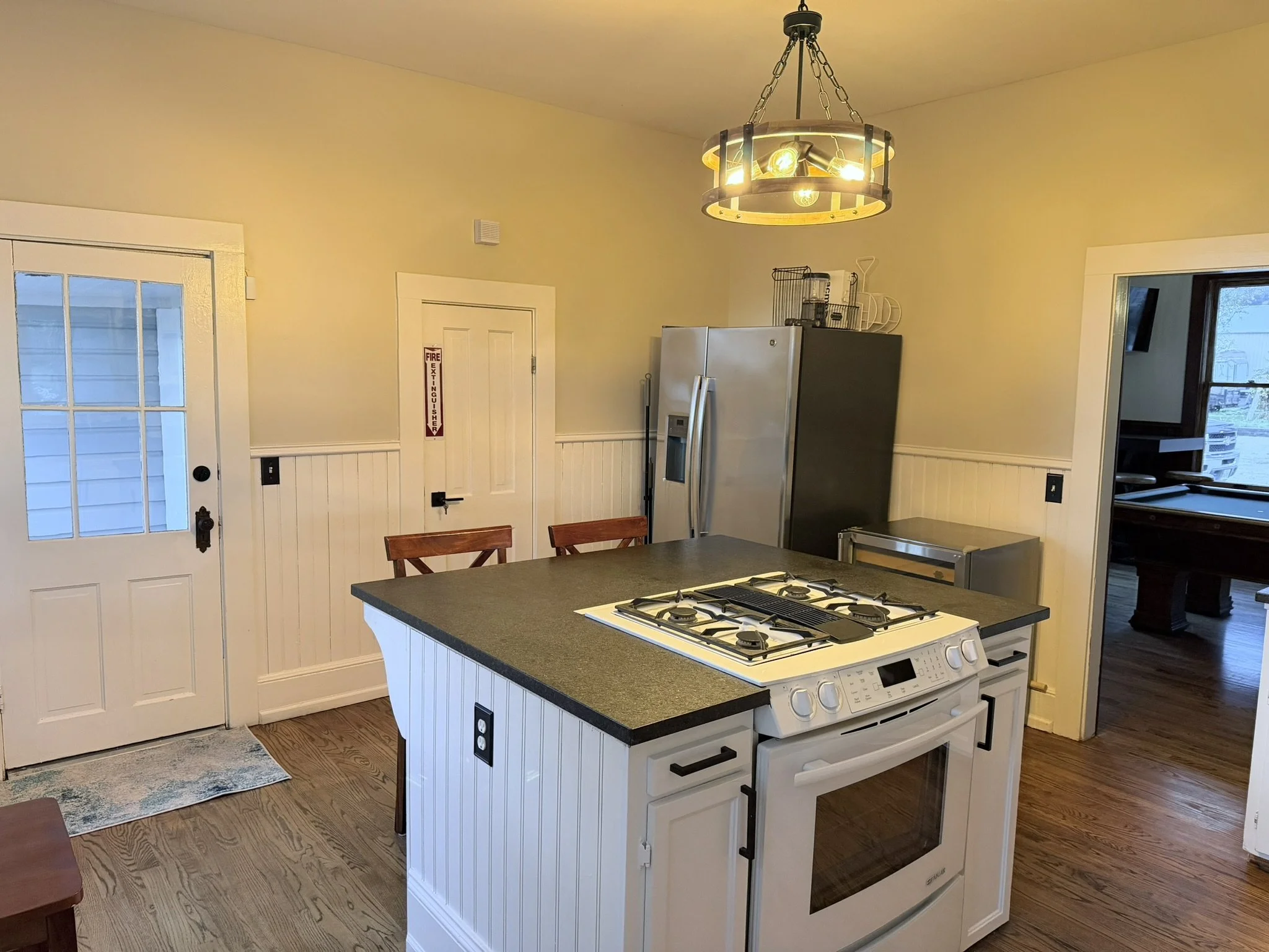 Refrigerator and Wine Fridge