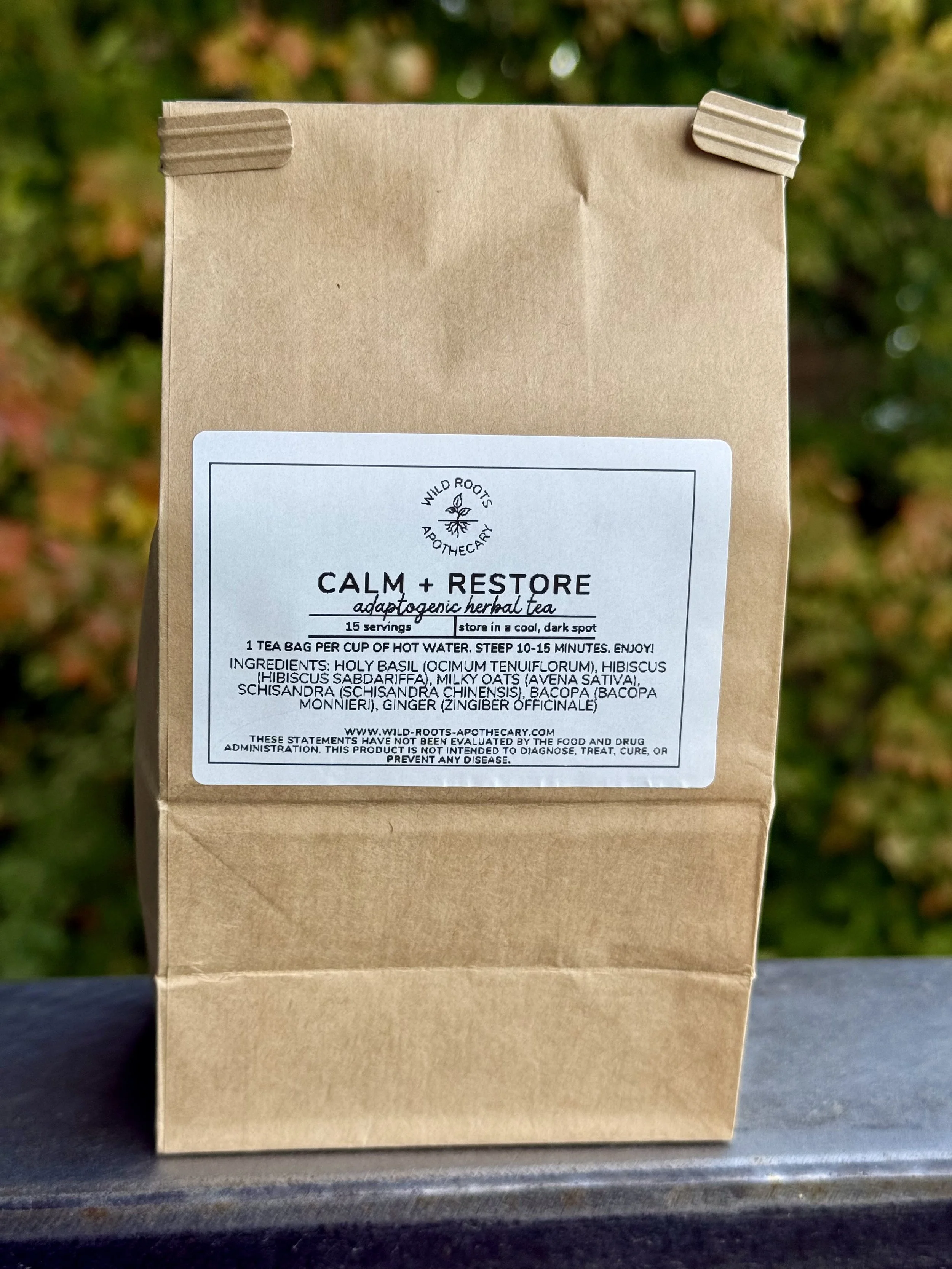 Calm + Restore Herbal Tea