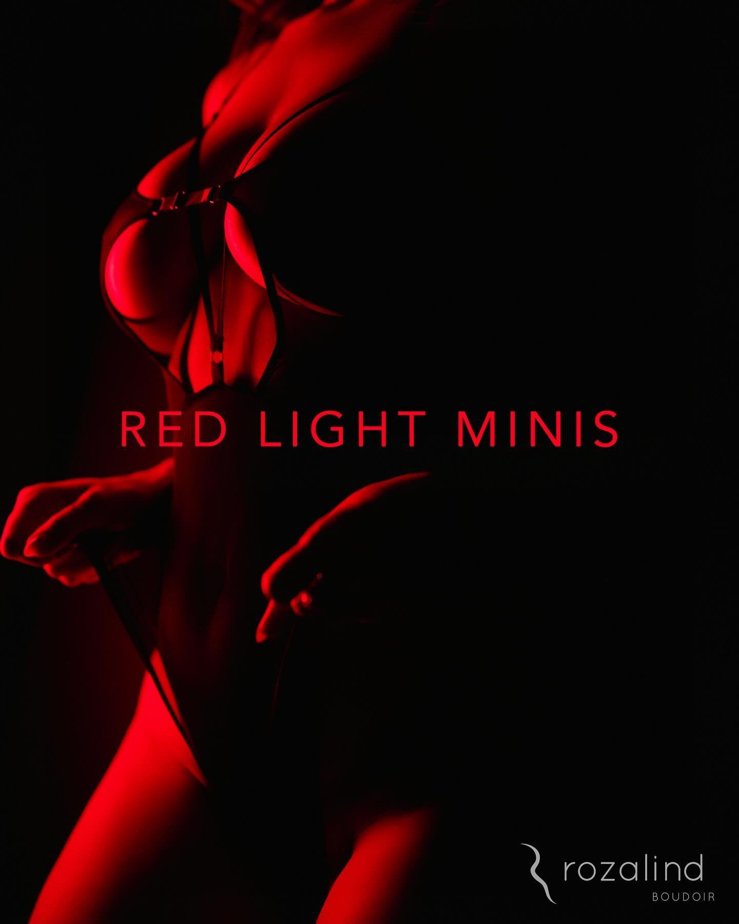 RED LIGHT/WET SET MINIS are LIVE!!! 

May 31 only - limited spots available 🔥 599 + gst 

And because I&rsquo;m SO stoked for these, I&rsquo;m going to do a give awayyyy for 1 spot! 🔥

*** RULES TO ENTER ***

✨ Follow @rozalindboudoir 

✨ Share thi
