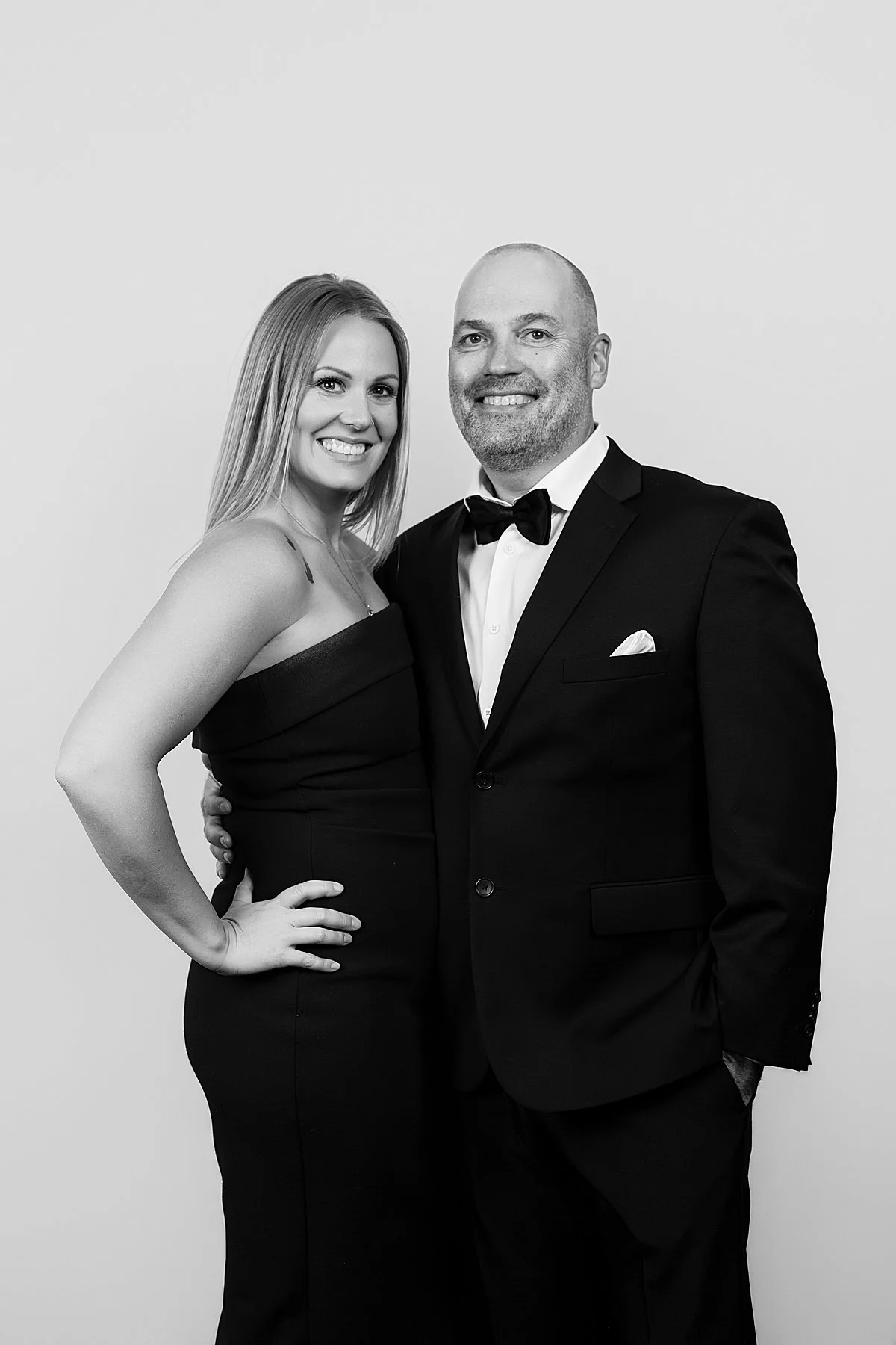stylish wedding guests at Photo Booth 