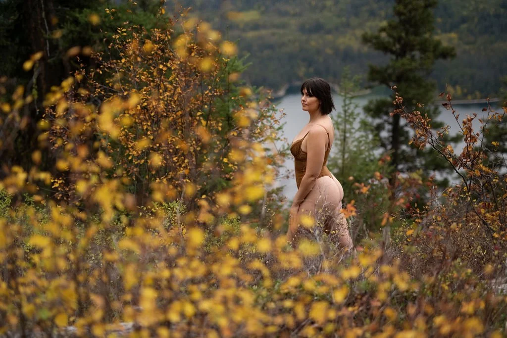 kamloops fall boudoir