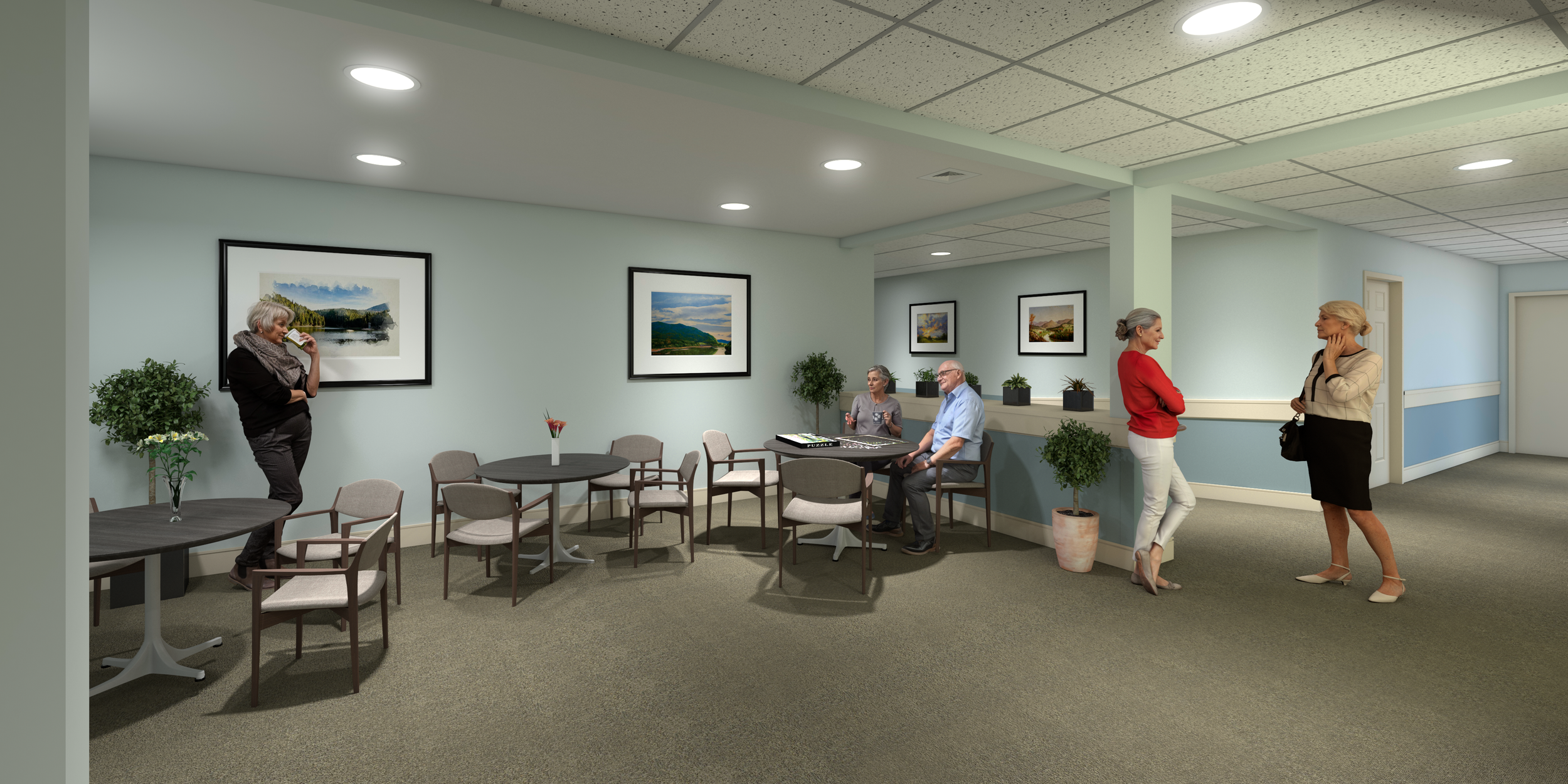 Lounge Area | Pittsburgh, Pennsylvania