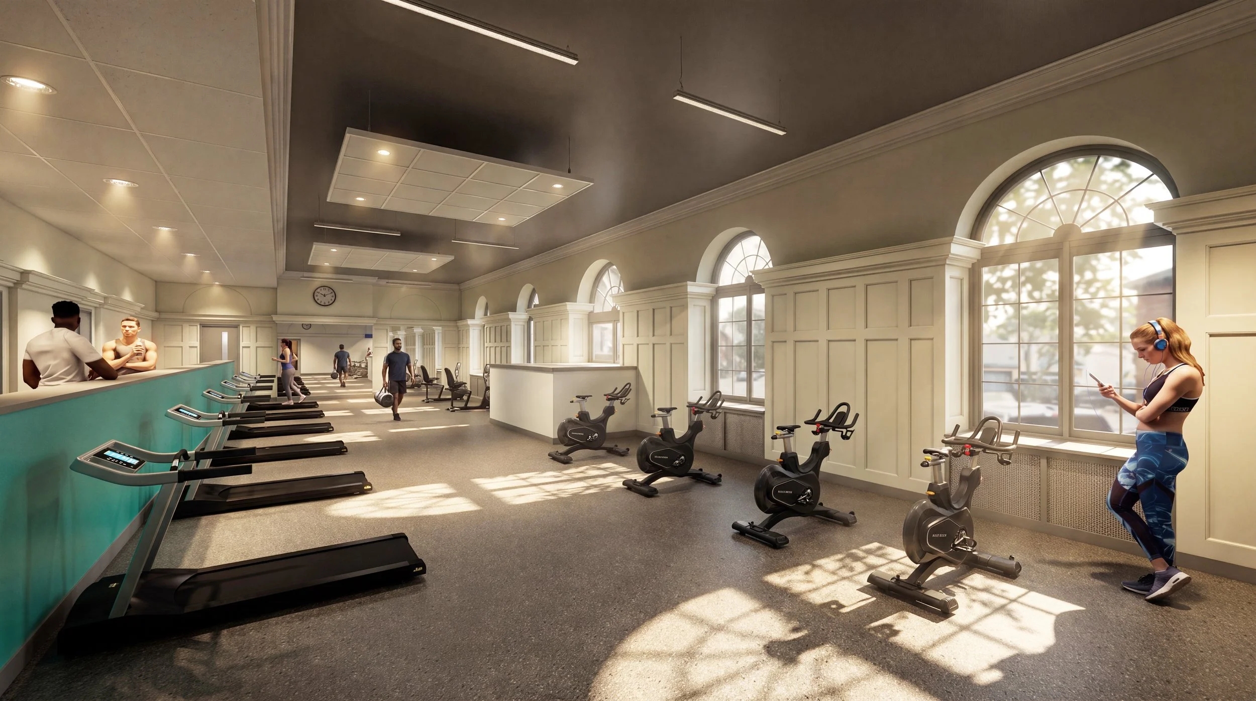 YMCA Exercise Room | Pittsburgh, Pennsyvania