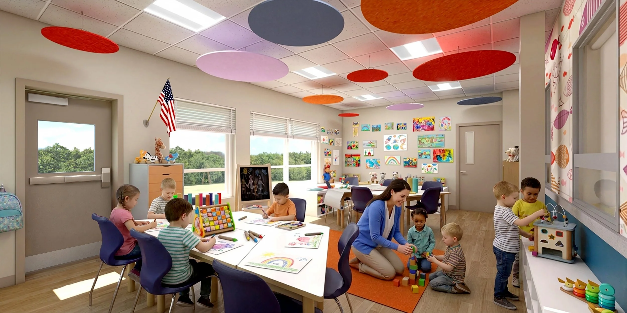Kindergarten Classroom | Williamsburg, Virginia