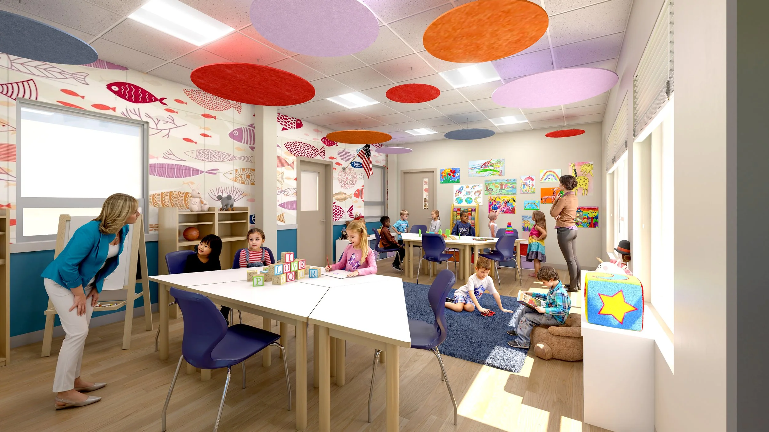 Kindergarten Classroom | Williamsburg, Virginia