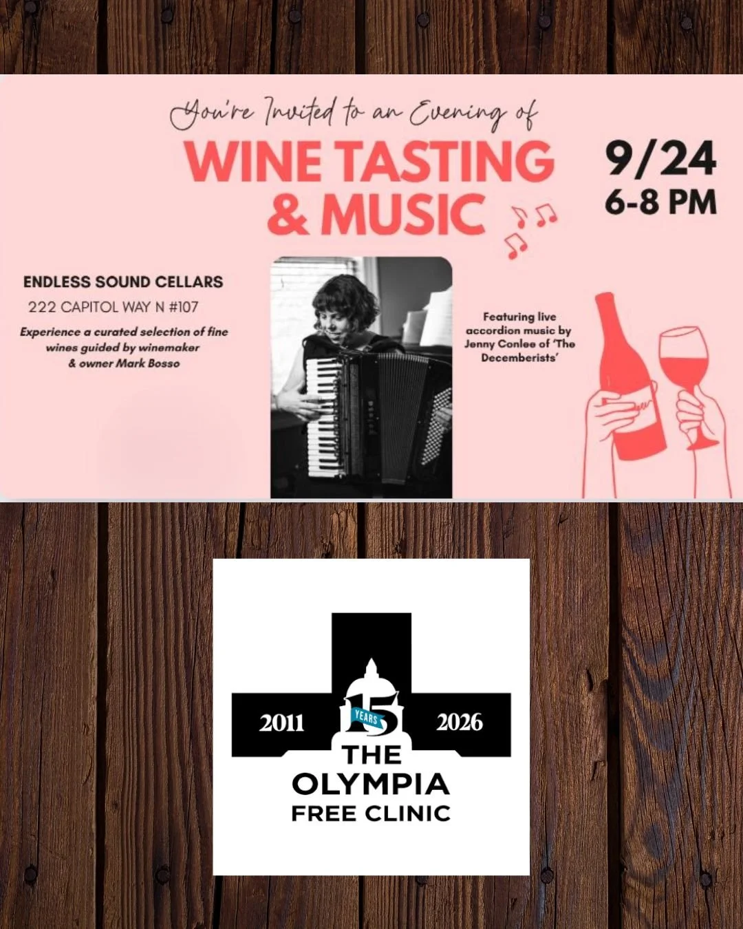 Fundraiser for The Olympia Free Clinic