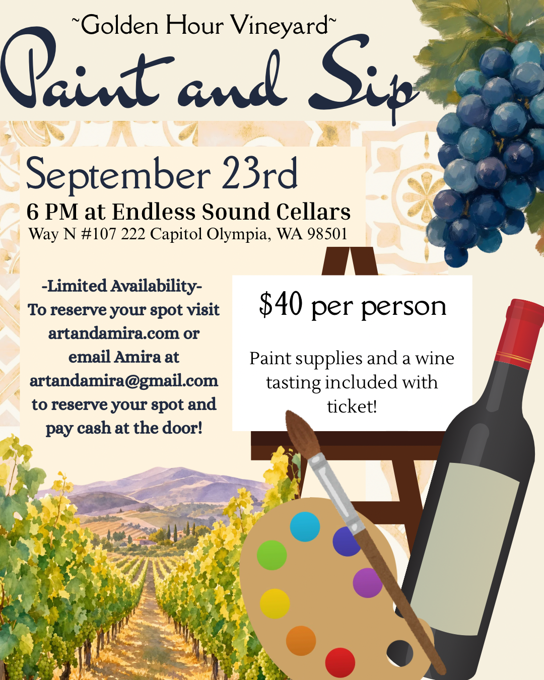 Paint &amp; Sip 