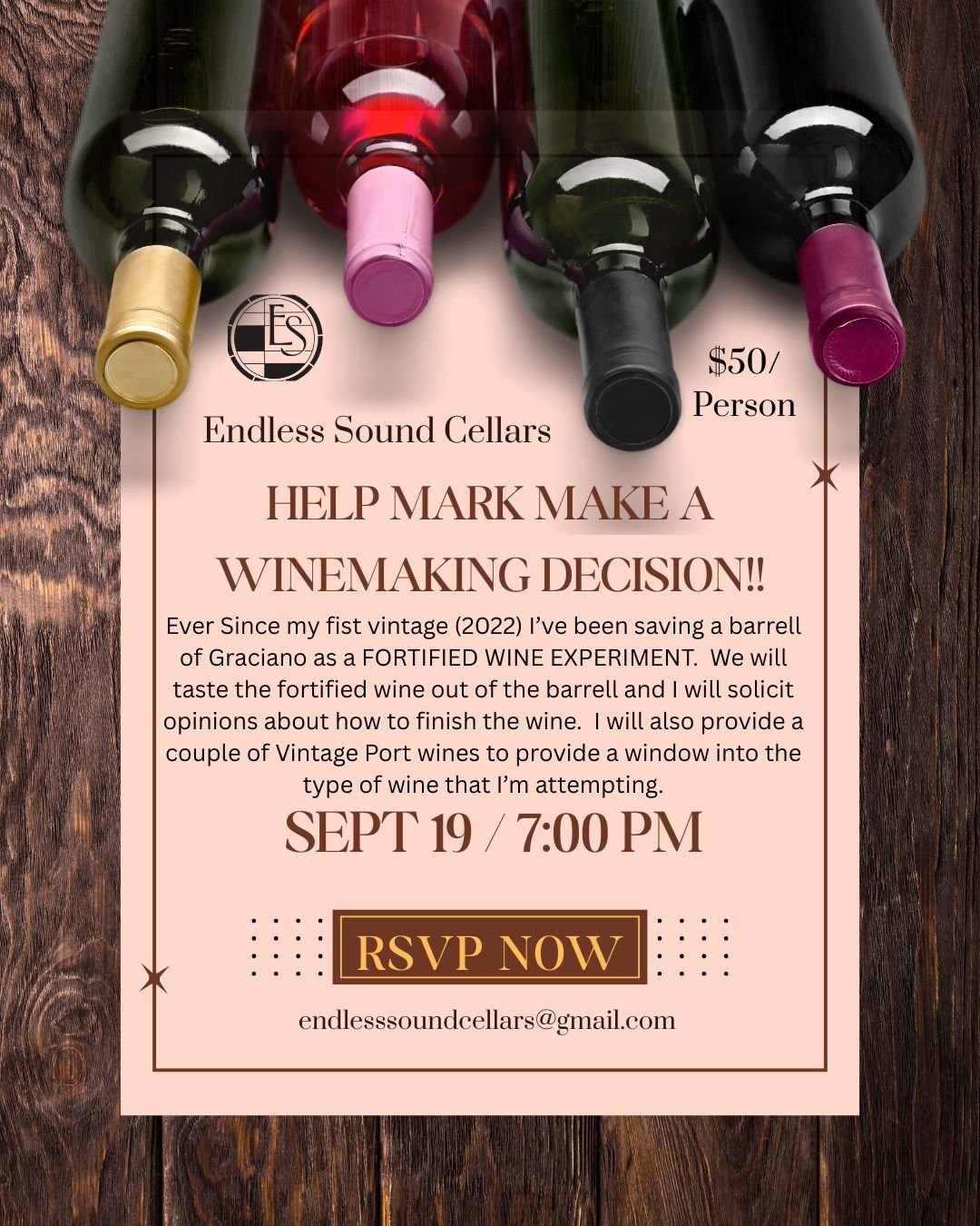 Help Mark Make a Winemaking Decision