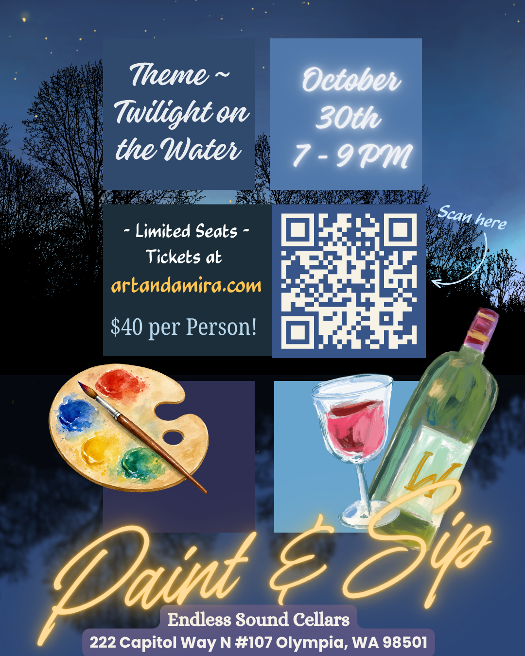 Paint &amp; Sip 