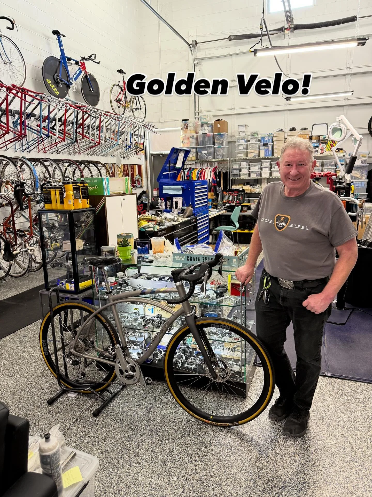 Had a blast delivering this bike for Seth over at Golden Velo in Colorado if you don’t know Golden Velo, you should check it out