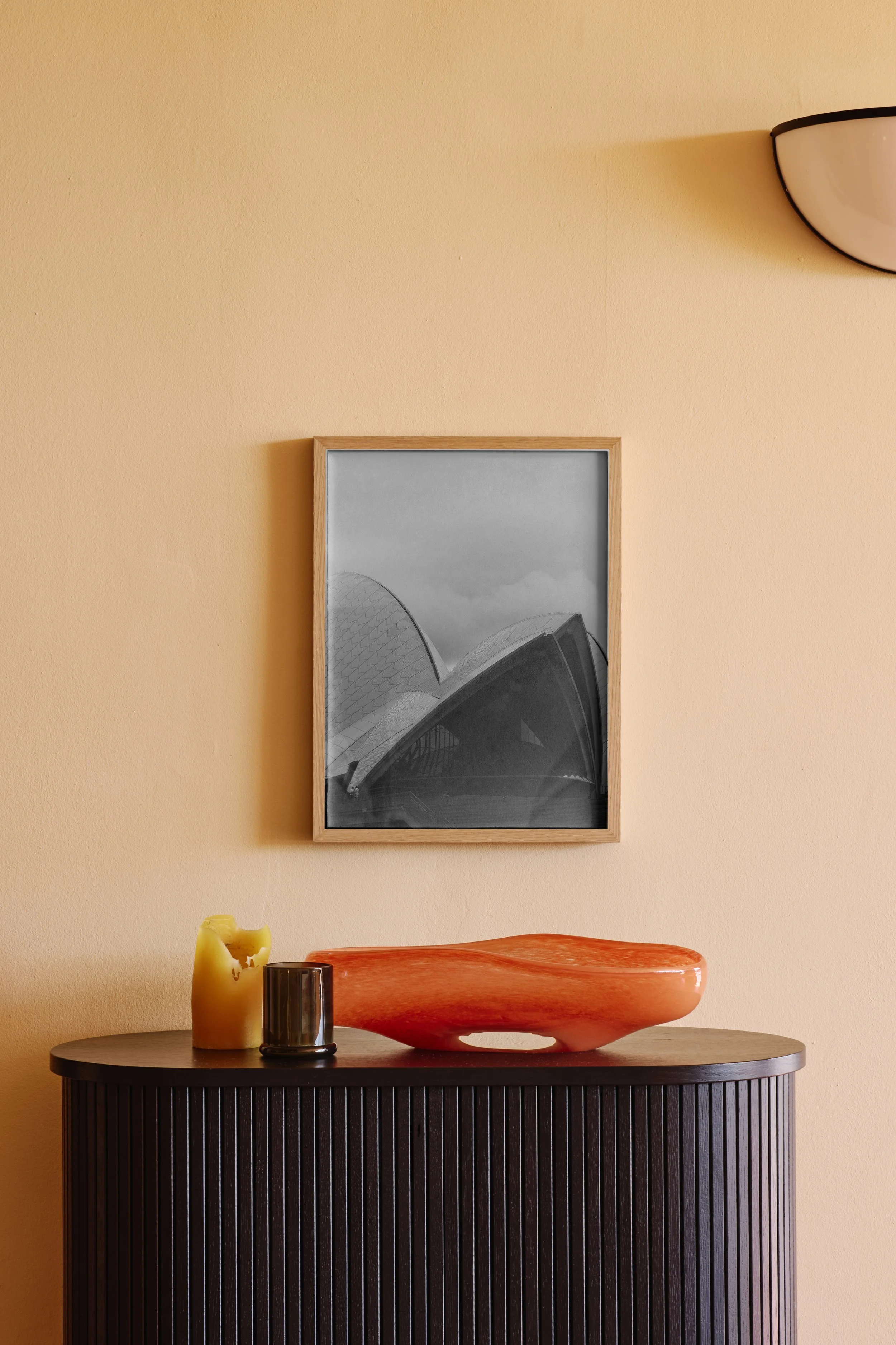 Sydney Opera House B&W Print