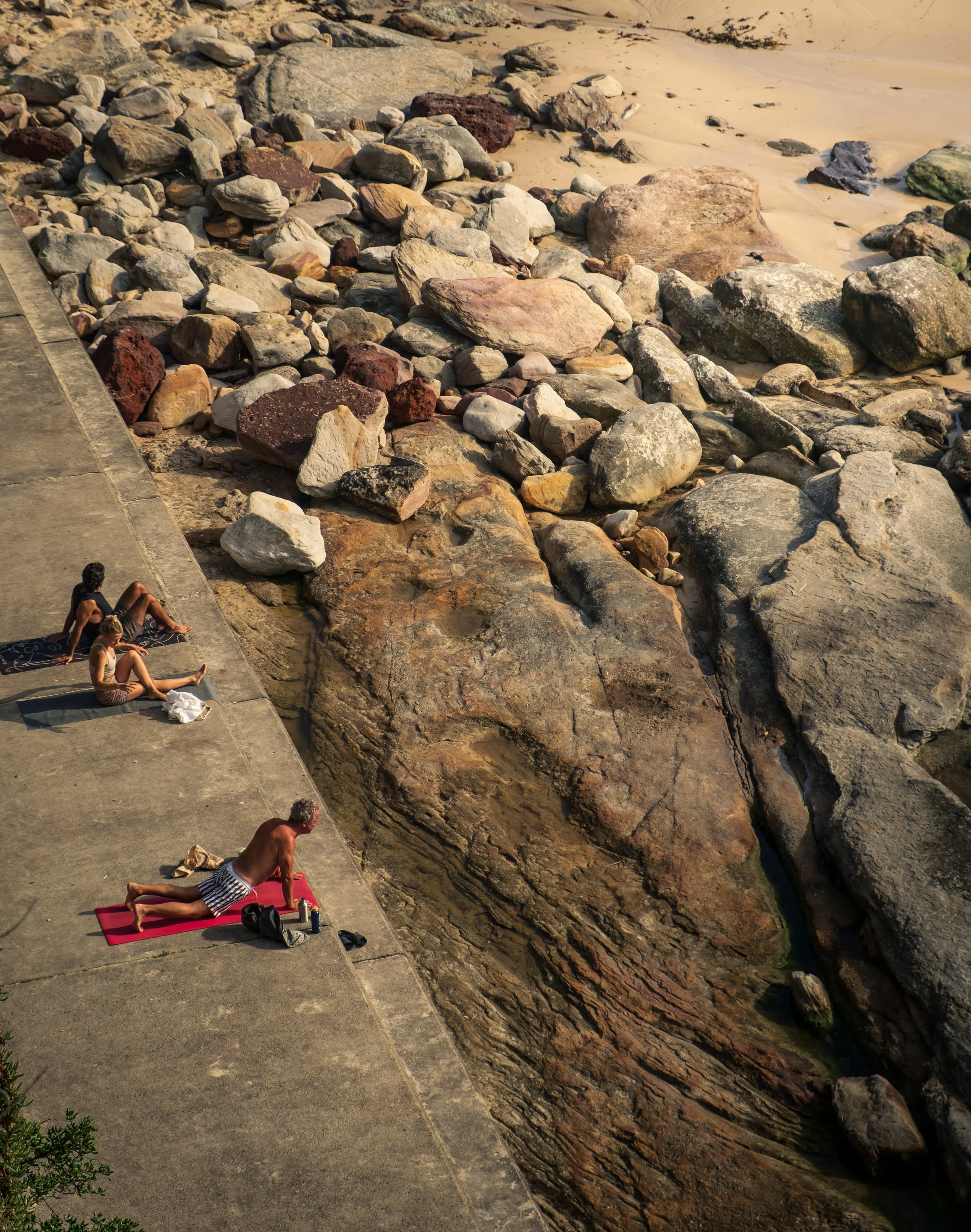 Bondi Beach Yoga Print.jpg