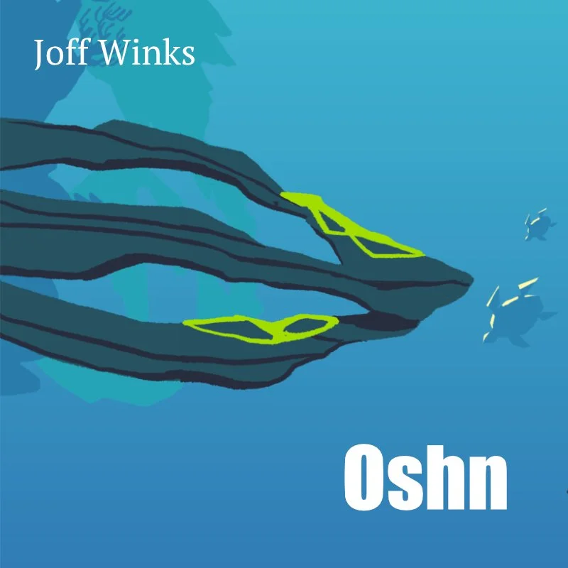 OSHN interactive music experience featuring an underwater world with fish and ocean environments that evolve alongside the soundtrack.