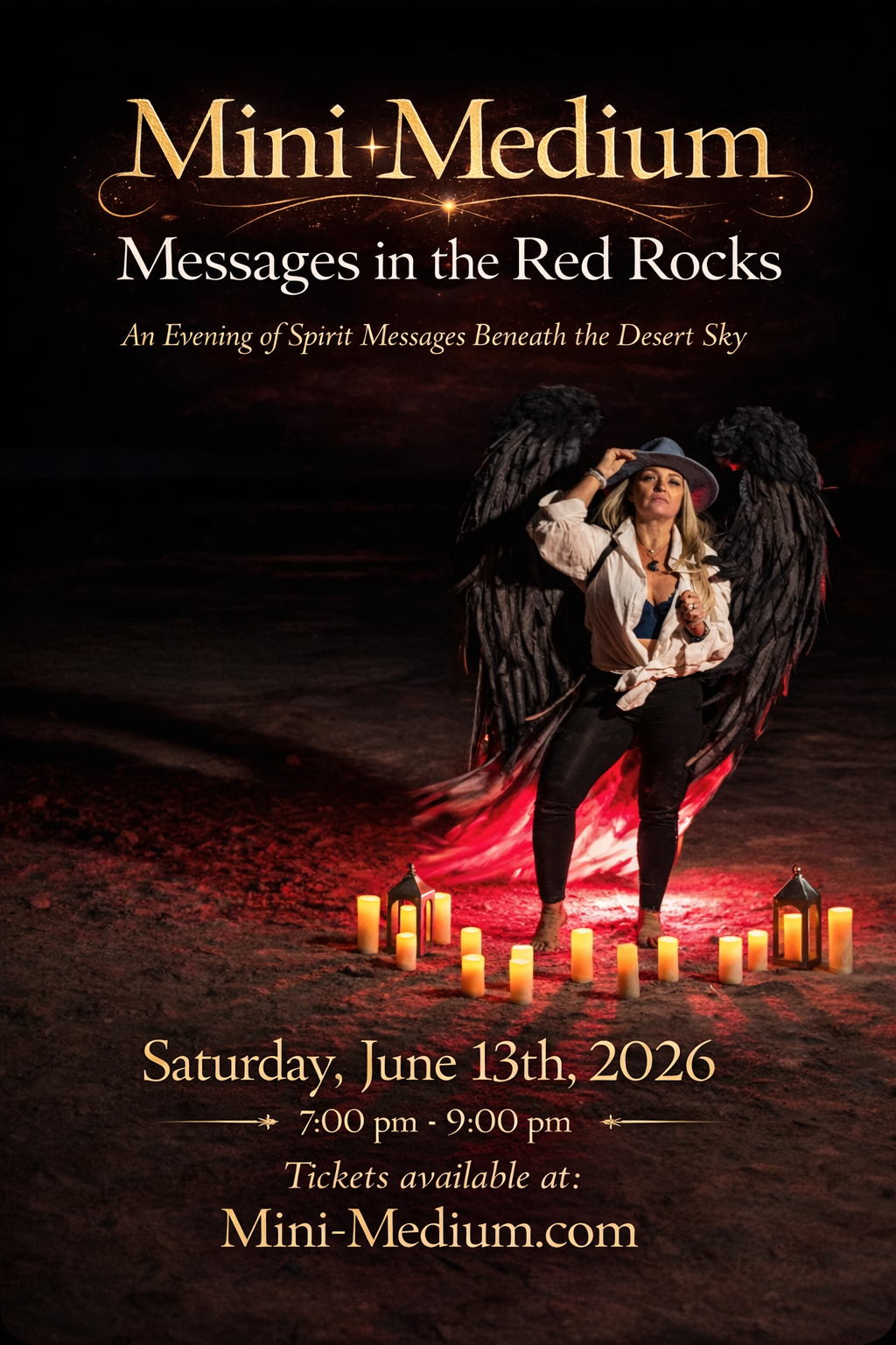 Message in the Red Rocks 