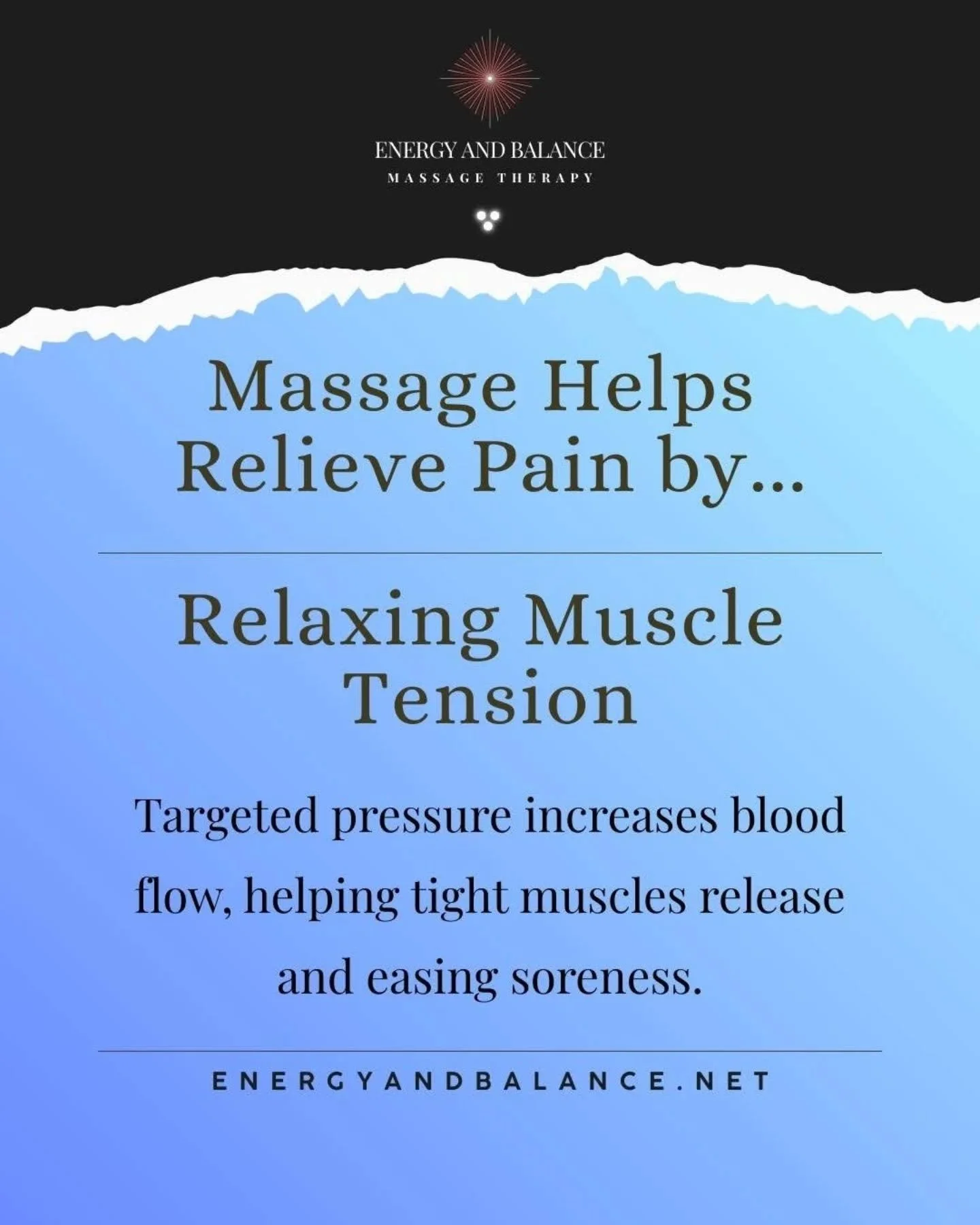Massage therapy isn&rsquo;t just about relaxation&mdash;it&rsquo;s science-backed pain relief. 🌿 From easing muscle tension to boosting endorphins, the benefits go far beyond the table.

💬 Which of these have you felt after a massage? Drop your exp