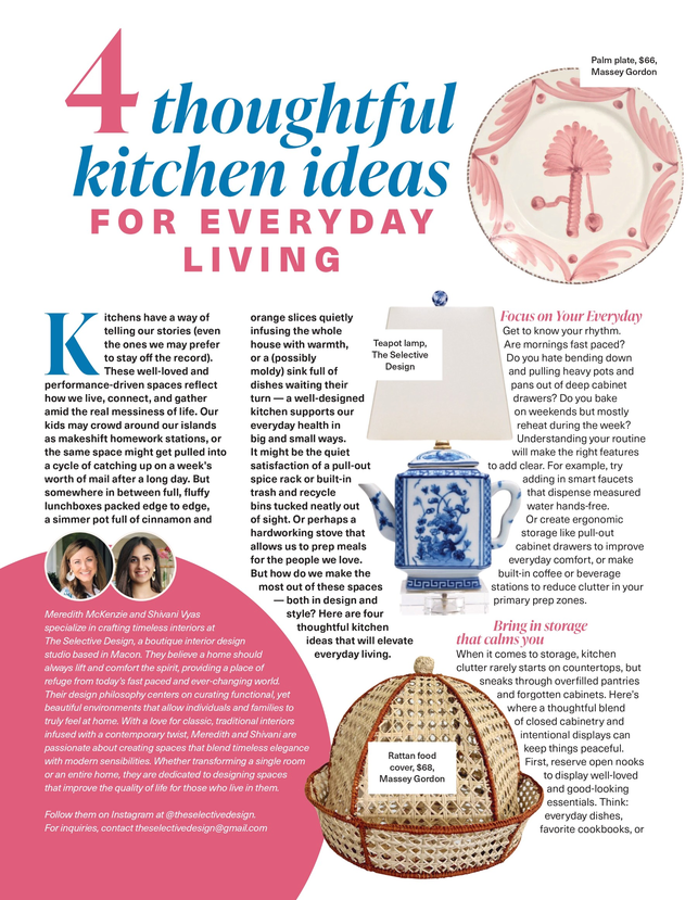 4 Thoughtful Kitchen Ideas for Everyday Living