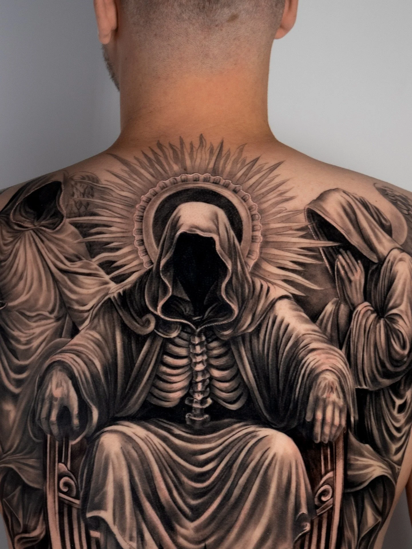 Should you get a tattoo if you don&rsquo;t know exactly what you want?
 You can,and many people do.

Leon came to us after collecting illustrations he loved, pieces that inspired him but didn&rsquo;t yet form a complete concept. 

He knew the directi