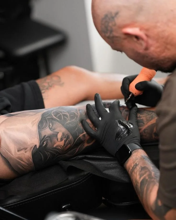 high tattoo pain for males manageable during session