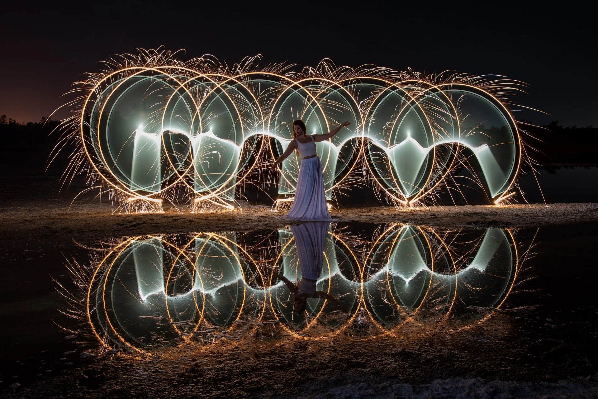 Exploring the Magic of Light Painting in Turks and Caicos Photography