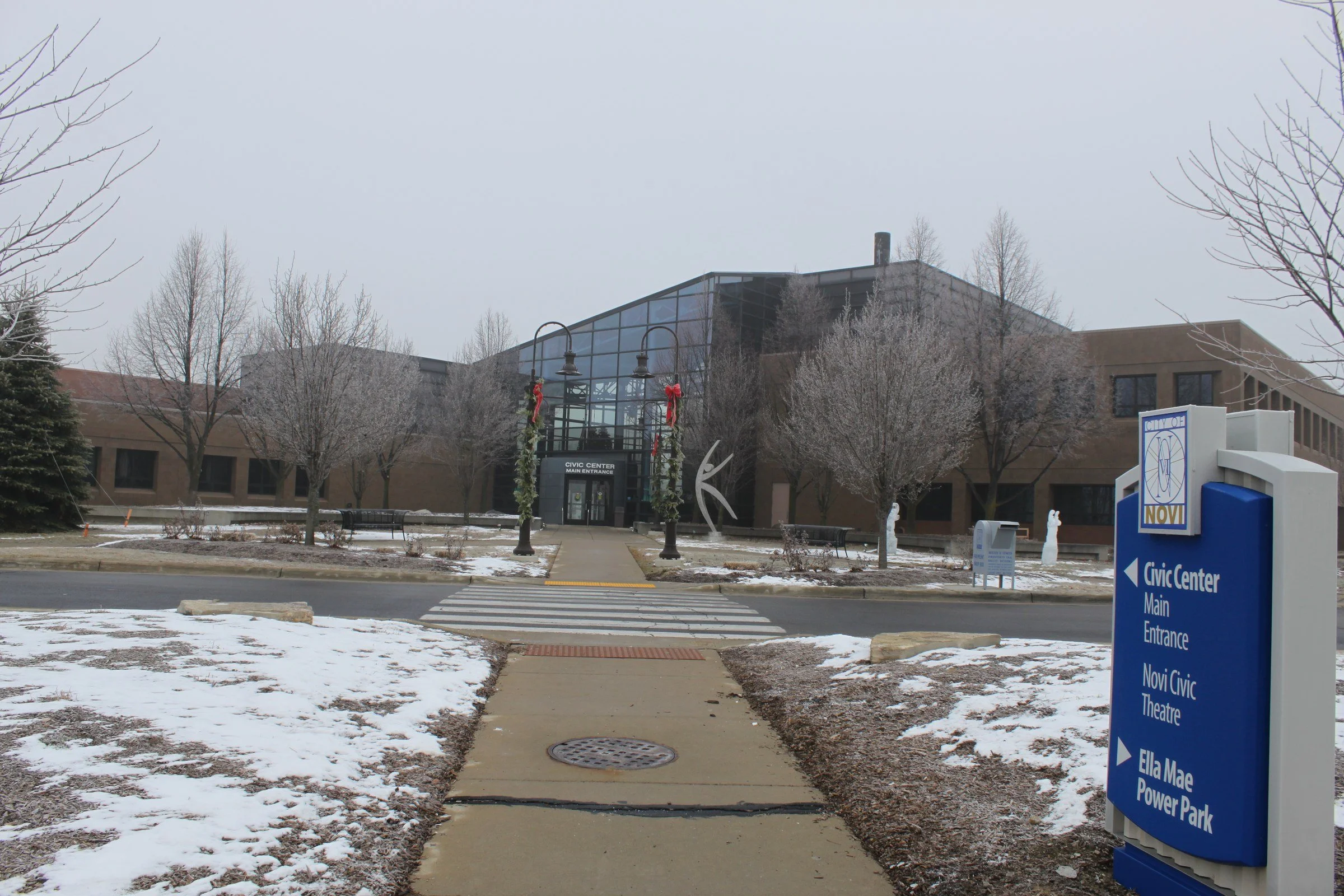 Novi, MI Civic Center on Ten Mile Road