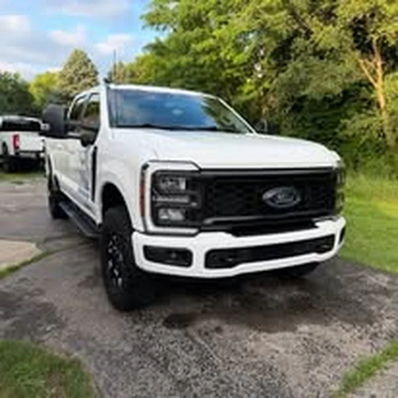 White Ford F-150 after a detail by LCB Auto Detailing