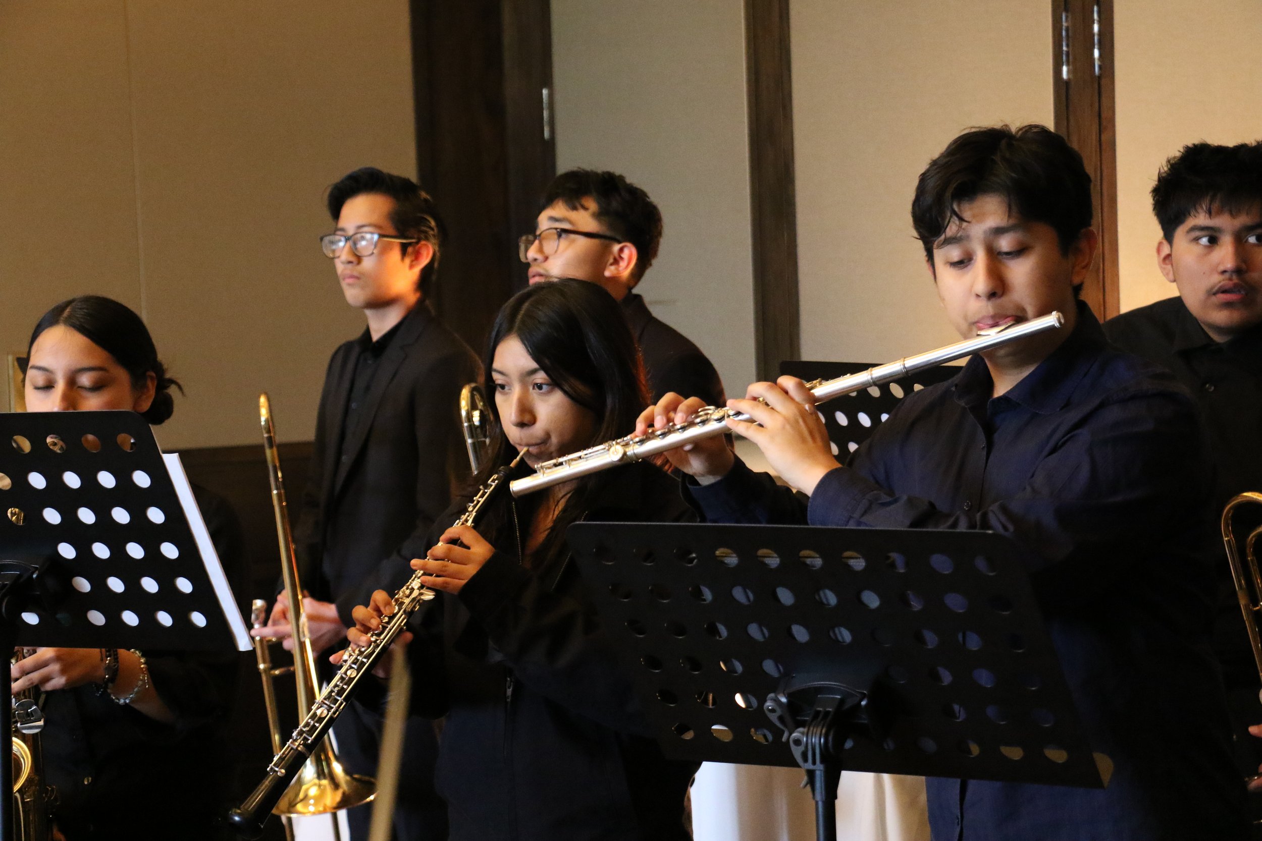 Harmony Project’s Expo Park Wind Ensemble performance on February 15.