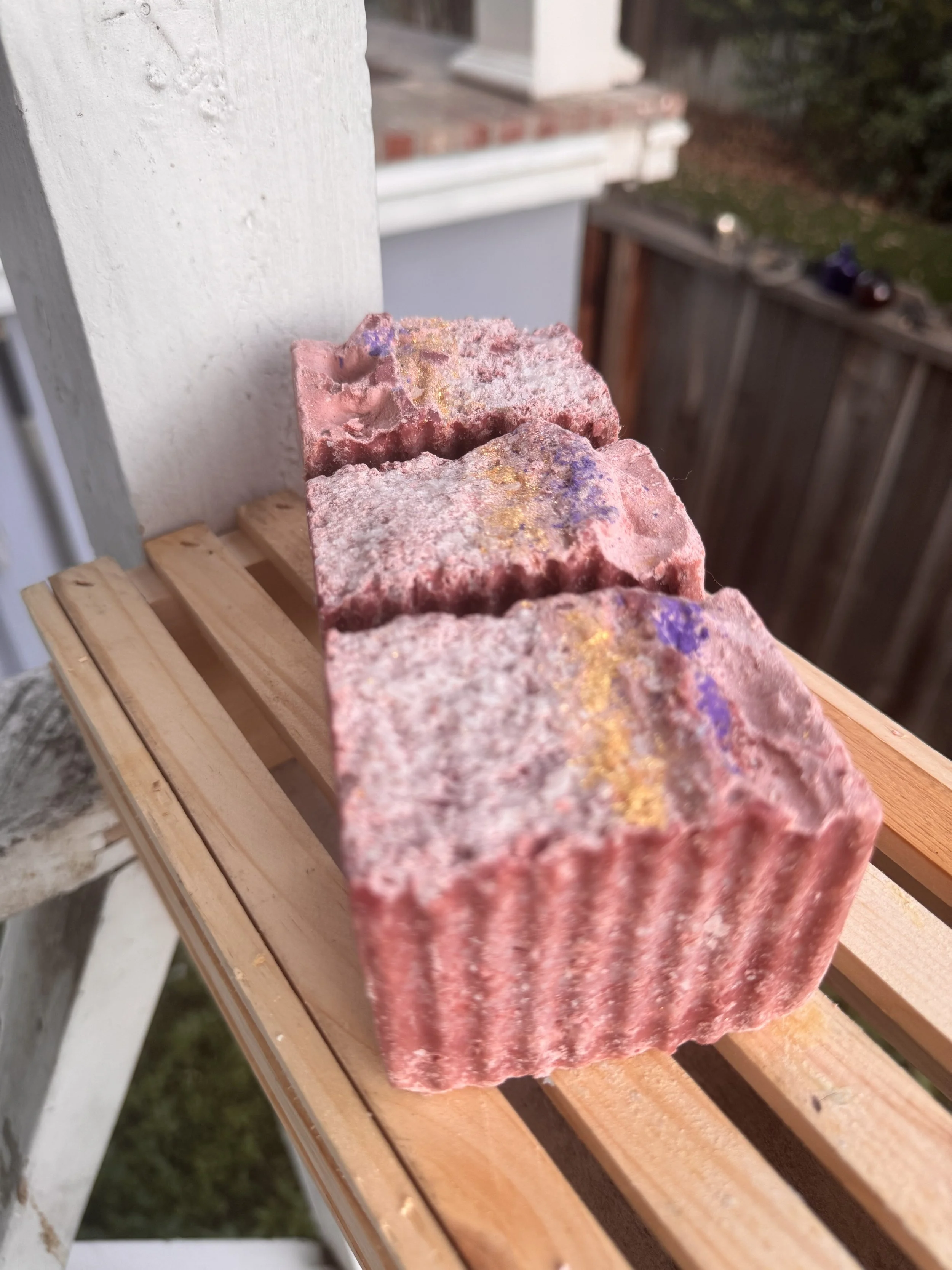 Apocalypse- Cherry soap scrub bar