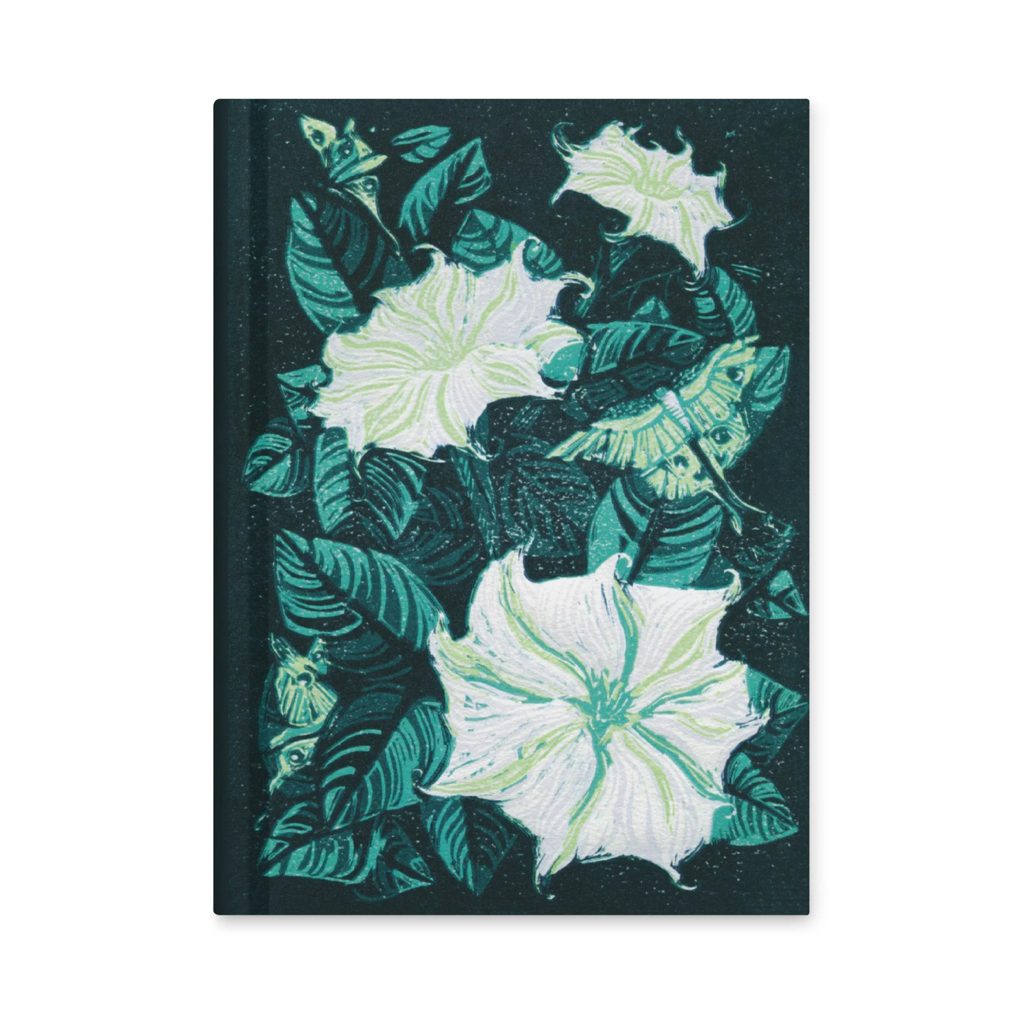 "Moonlit Symphony" Hardcover journal matte