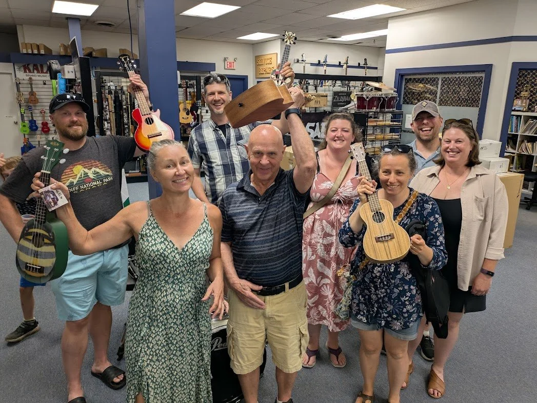 Adult Beginner Group Ukulele Lessons