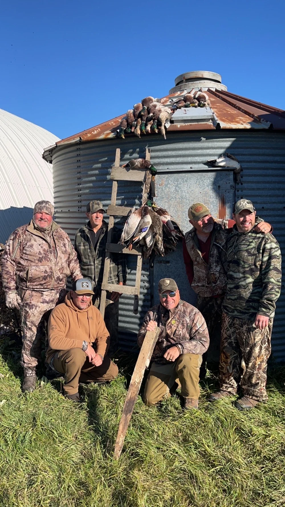 Whisky Creek clients with their birds